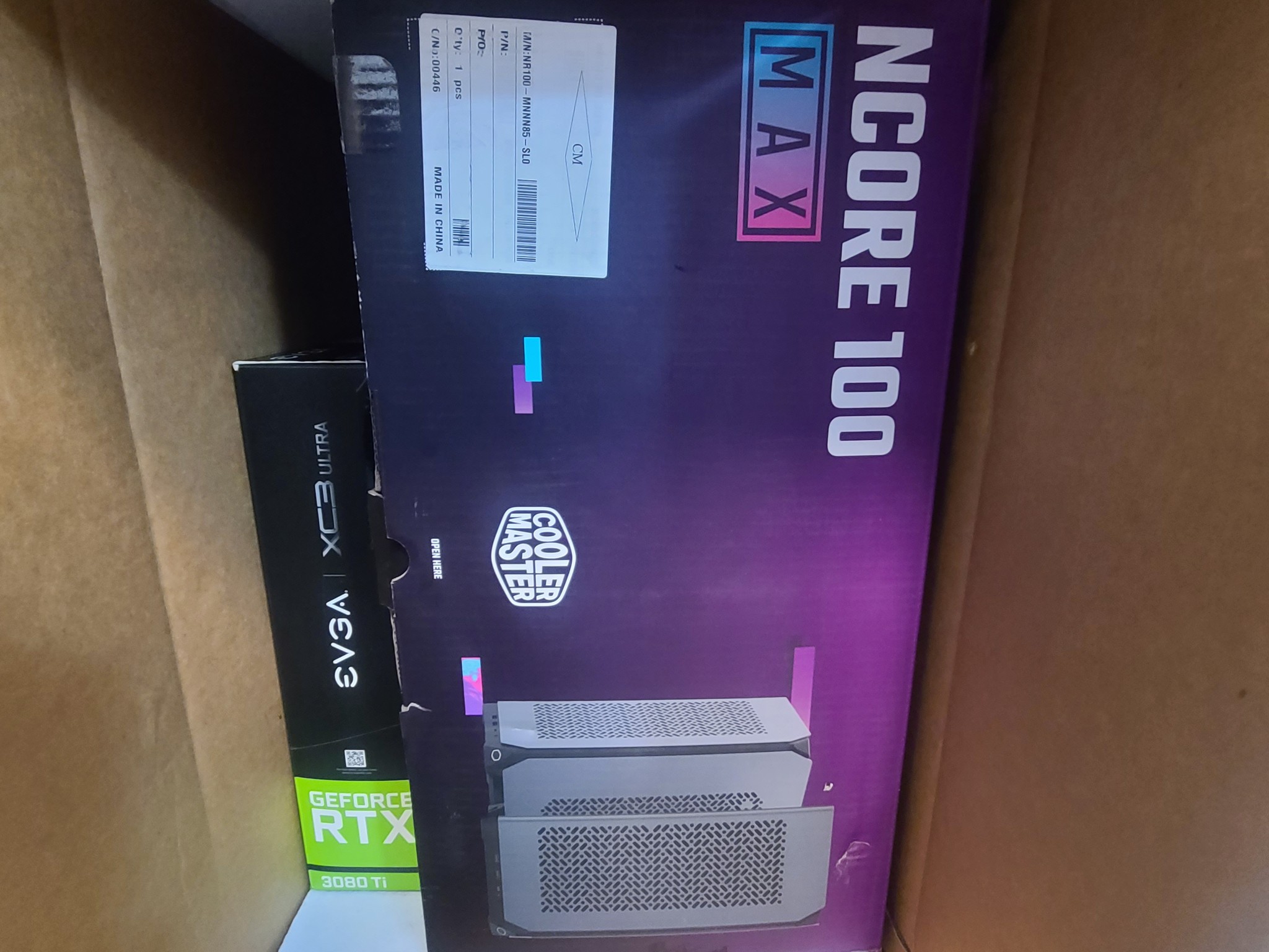 MSI B550i-Ryzen 5700X3D-EVGA 3080 Ti 12GB GPU