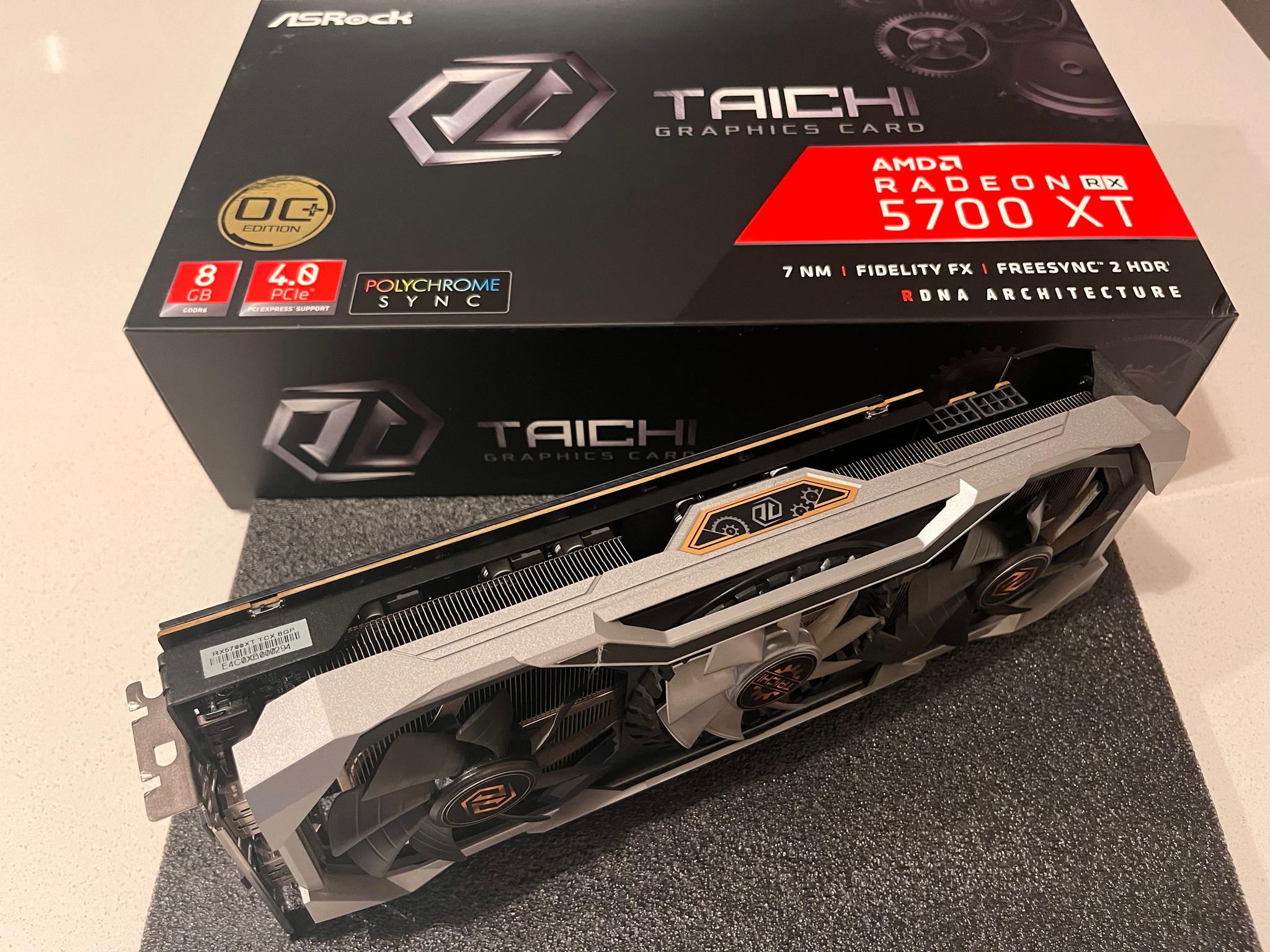 ASRock RX 5700 XT Taichi OC+ 8GB GDDR6