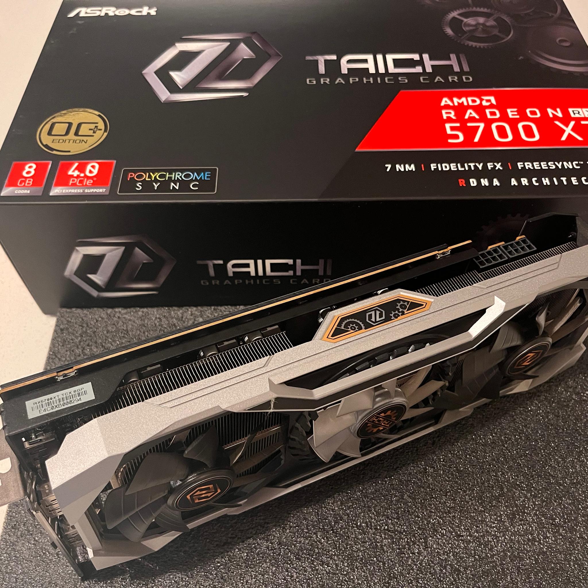 ASRock RX 5700 XT Taichi OC+ 8GB GDDR6