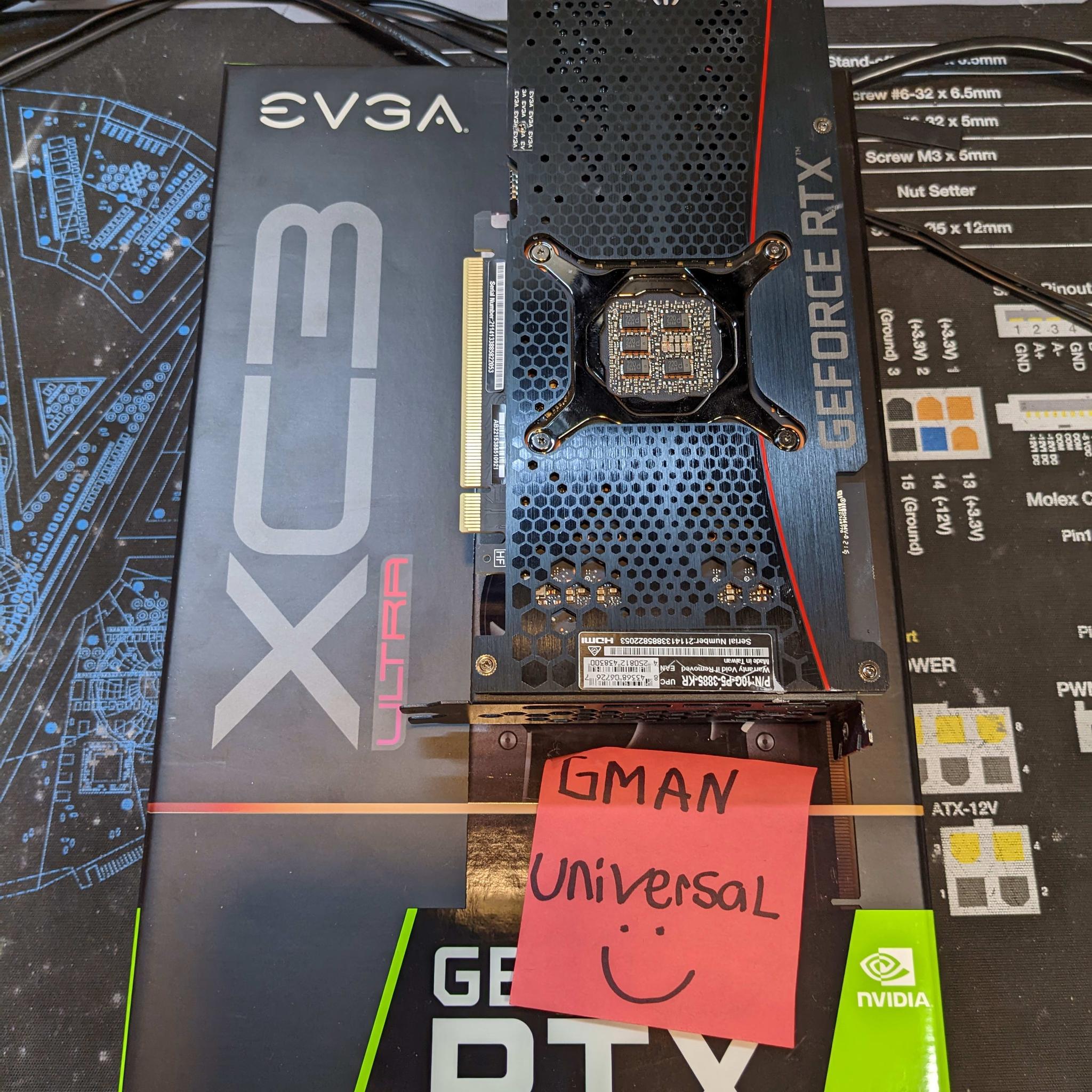 EVGA GeForce RTX 3080 XC3 ULTRA GAMING, 10G-P5-3885-KR, iCX3 Cooling, ARGB LED, Metal Backplate
