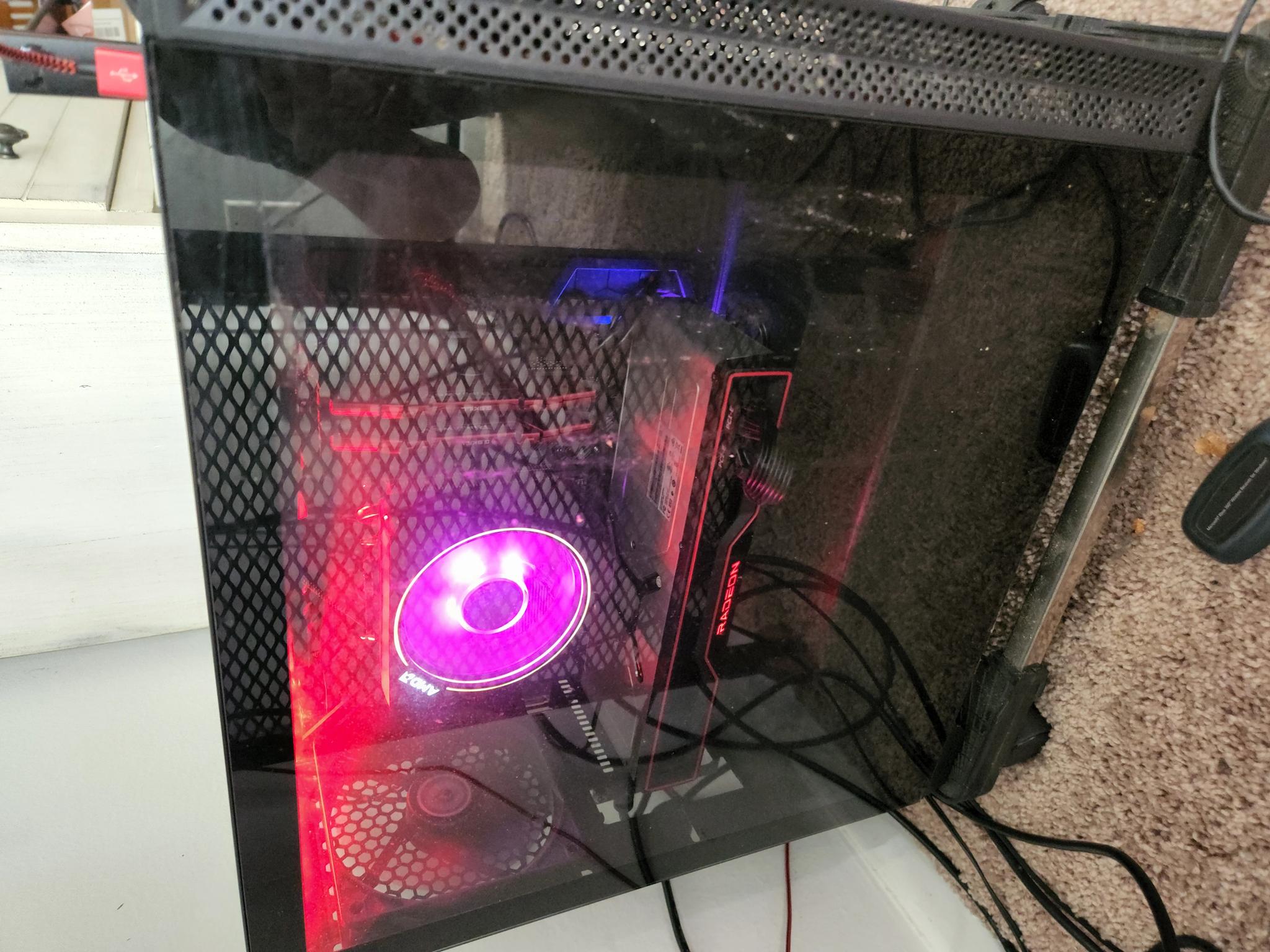 AMD CPU/GPU Gaming PC 8 cores/16 threads (3700x), AMD Radeon RX/6800 Reference GPU, 32gb RAM, 1tbSSD