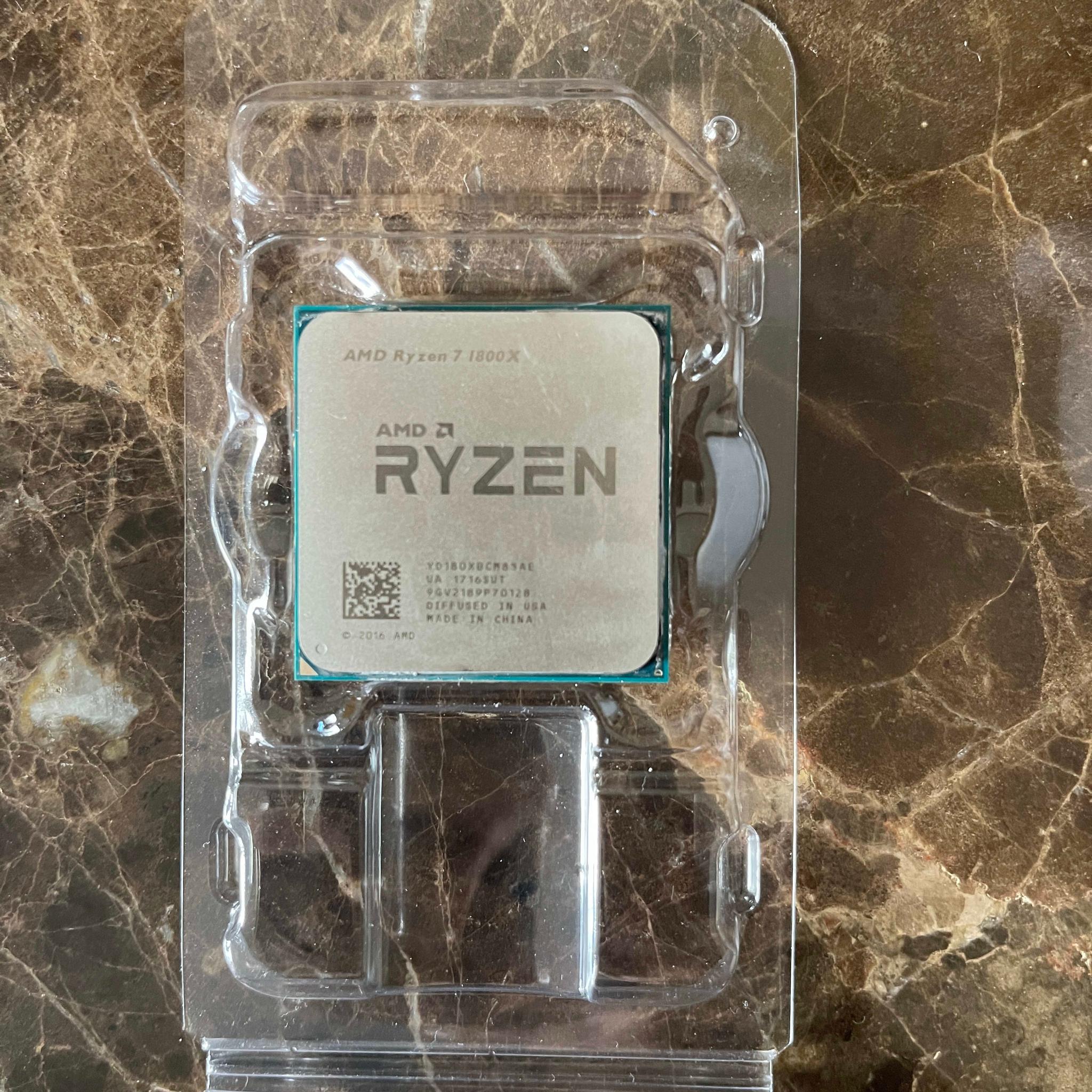 Ryzen 7 1800X + 256GB m.2 SSD