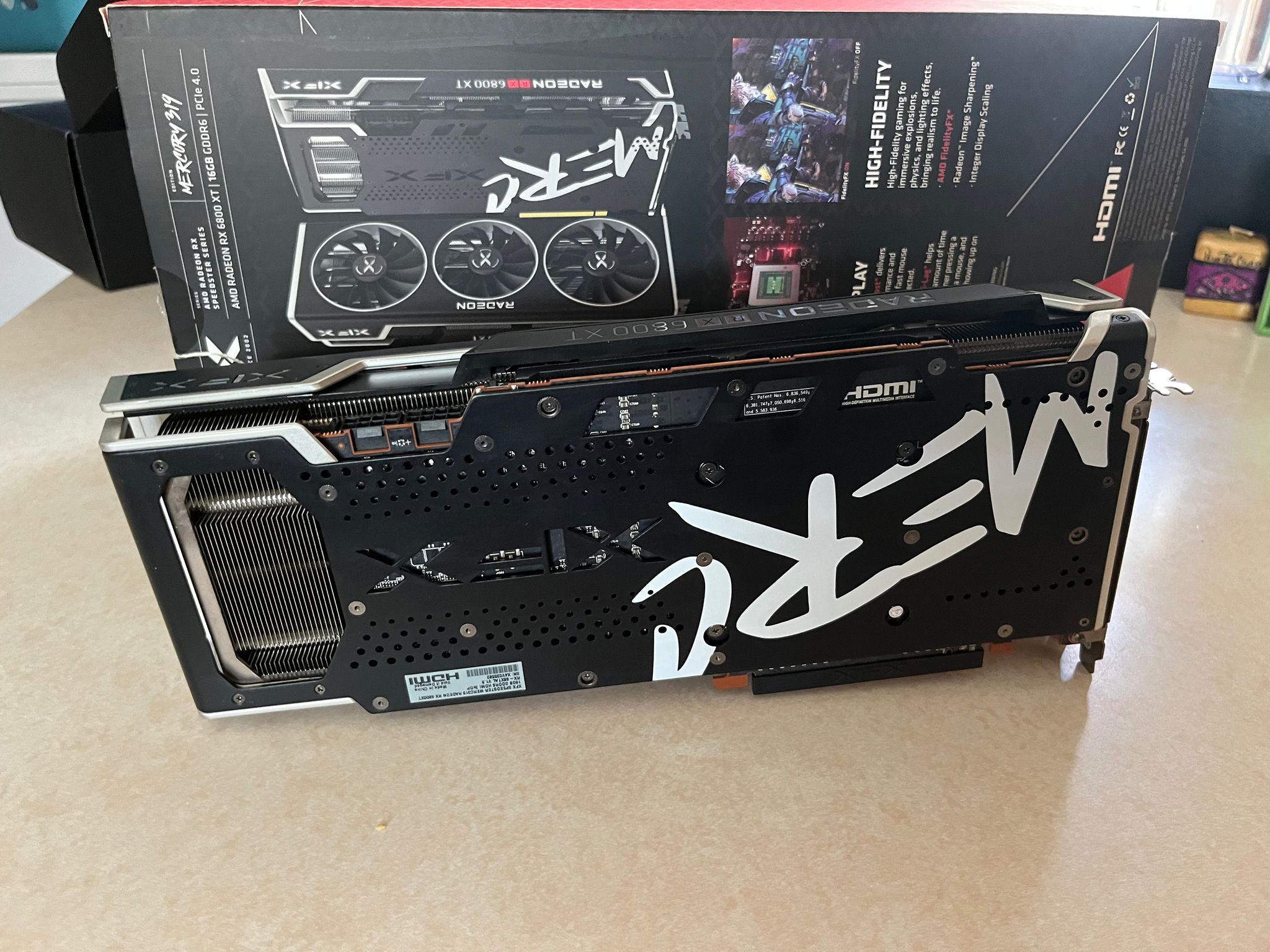 RX 6800xt XFX MERC 319