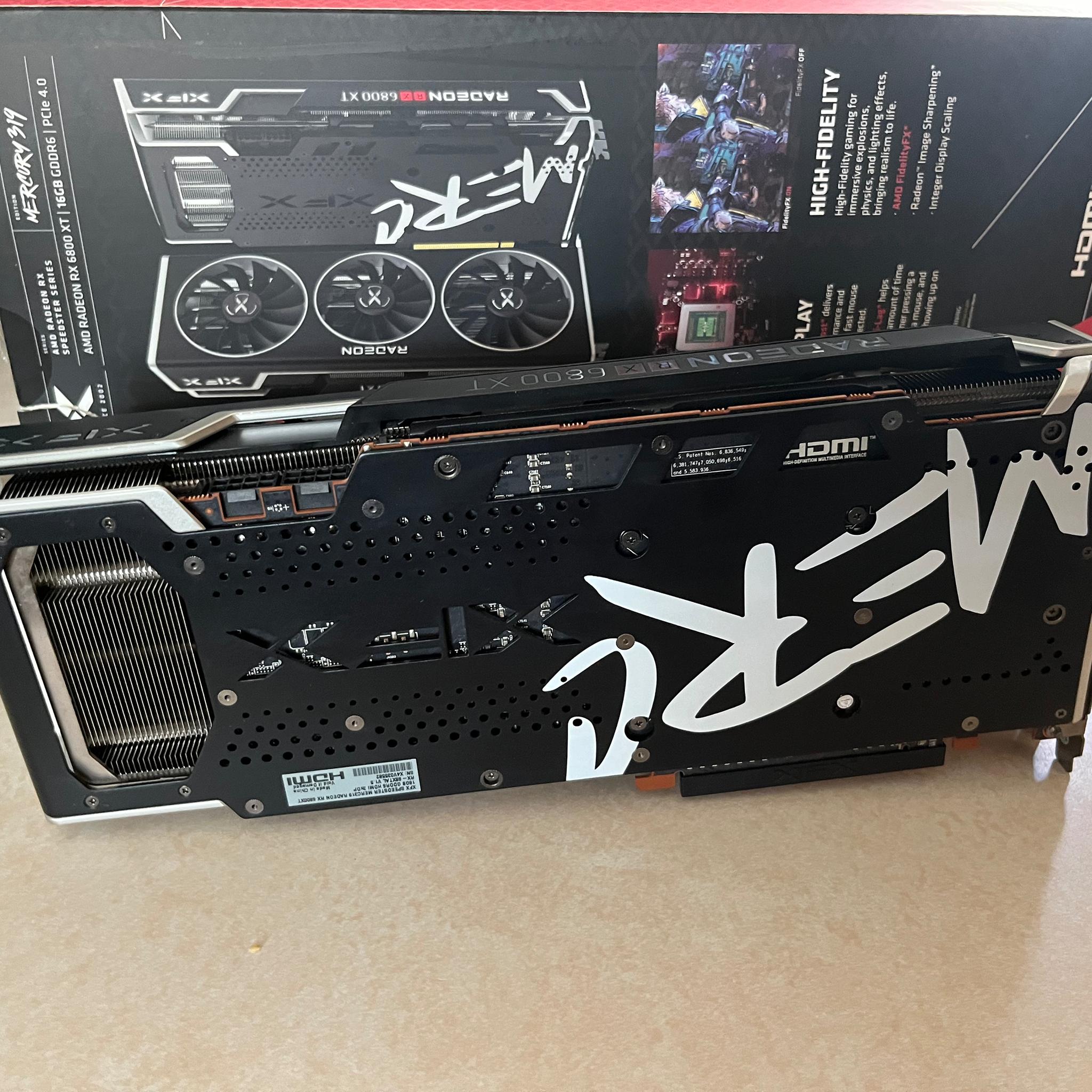 RX 6800xt XFX MERC 319