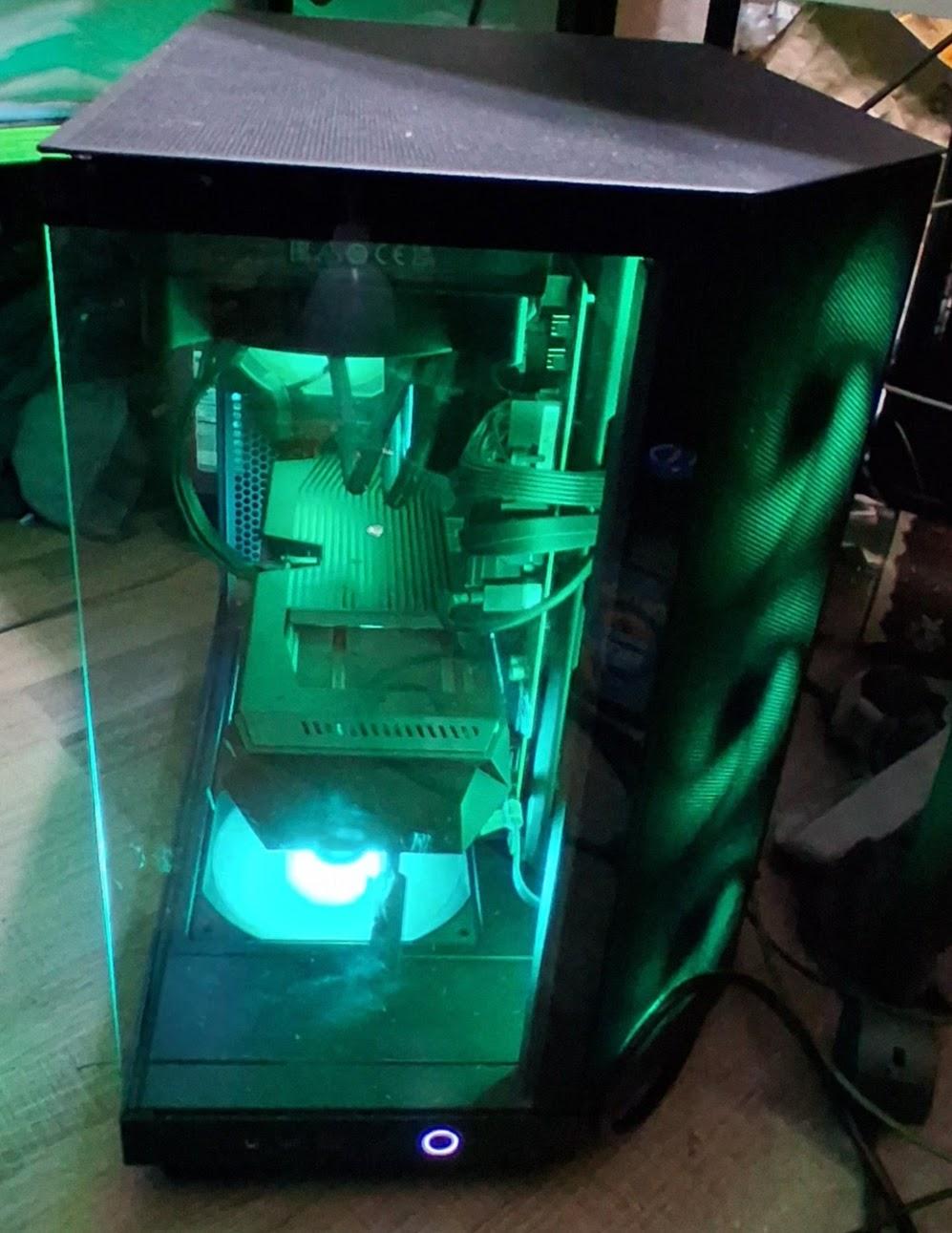 Custom Gaming PC – RX 9060 XT 16GB – i7-12700K – Liquid Cooled – Tested