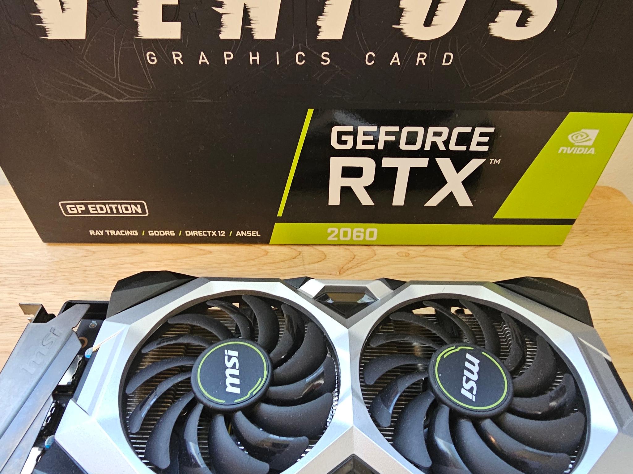 MSI GeForce RTX 2060 VENTUS GP 12G OC