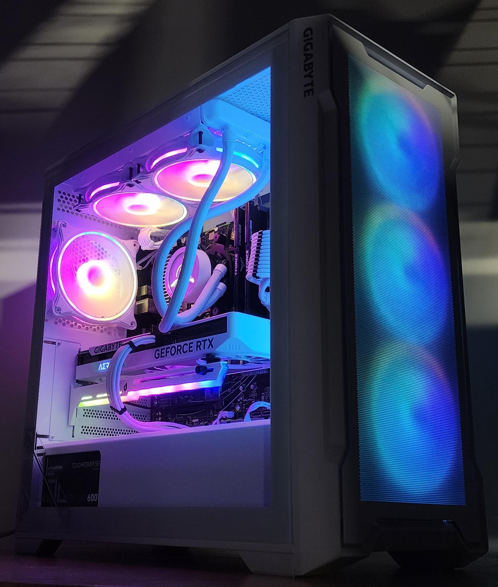 Gaming PC Ryzen 5 7600X 16GB RAM 500GB SSD RTX 4060 8GB Windows 11 Computer