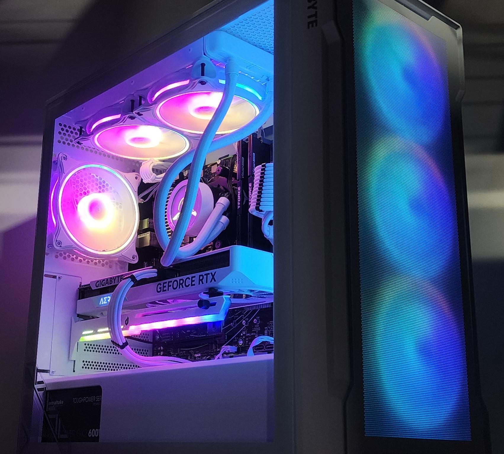 Gaming PC Ryzen 5 7600X 16GB RAM 500GB SSD RTX 4060 8GB Windows 11 Computer