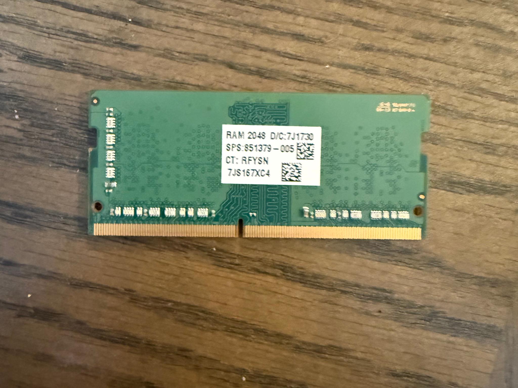 2GB DDR4 Laptop RAM