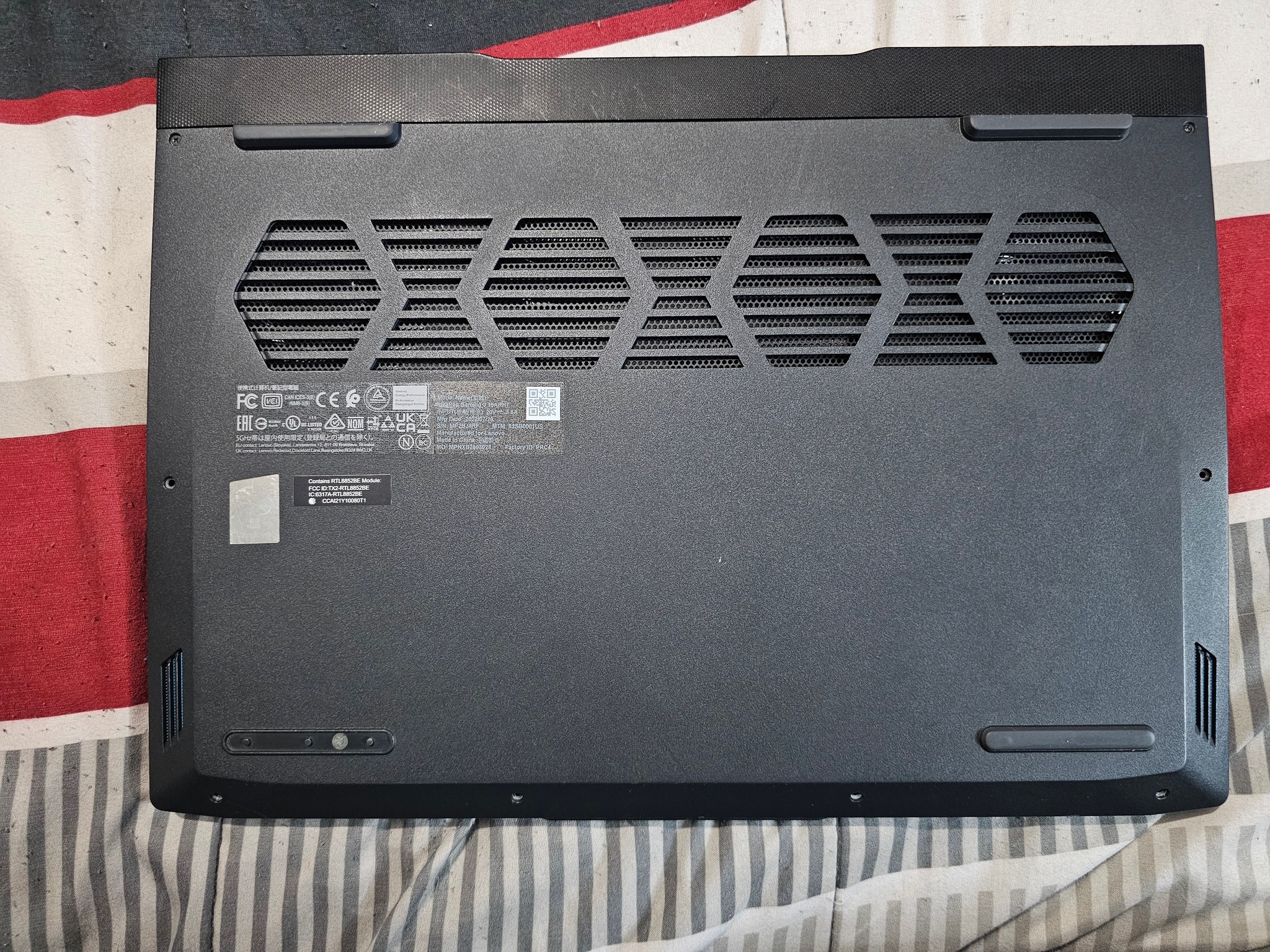IdeaPad Gaming 3 14ARH7 Gaming Laptop DDR5 Ram