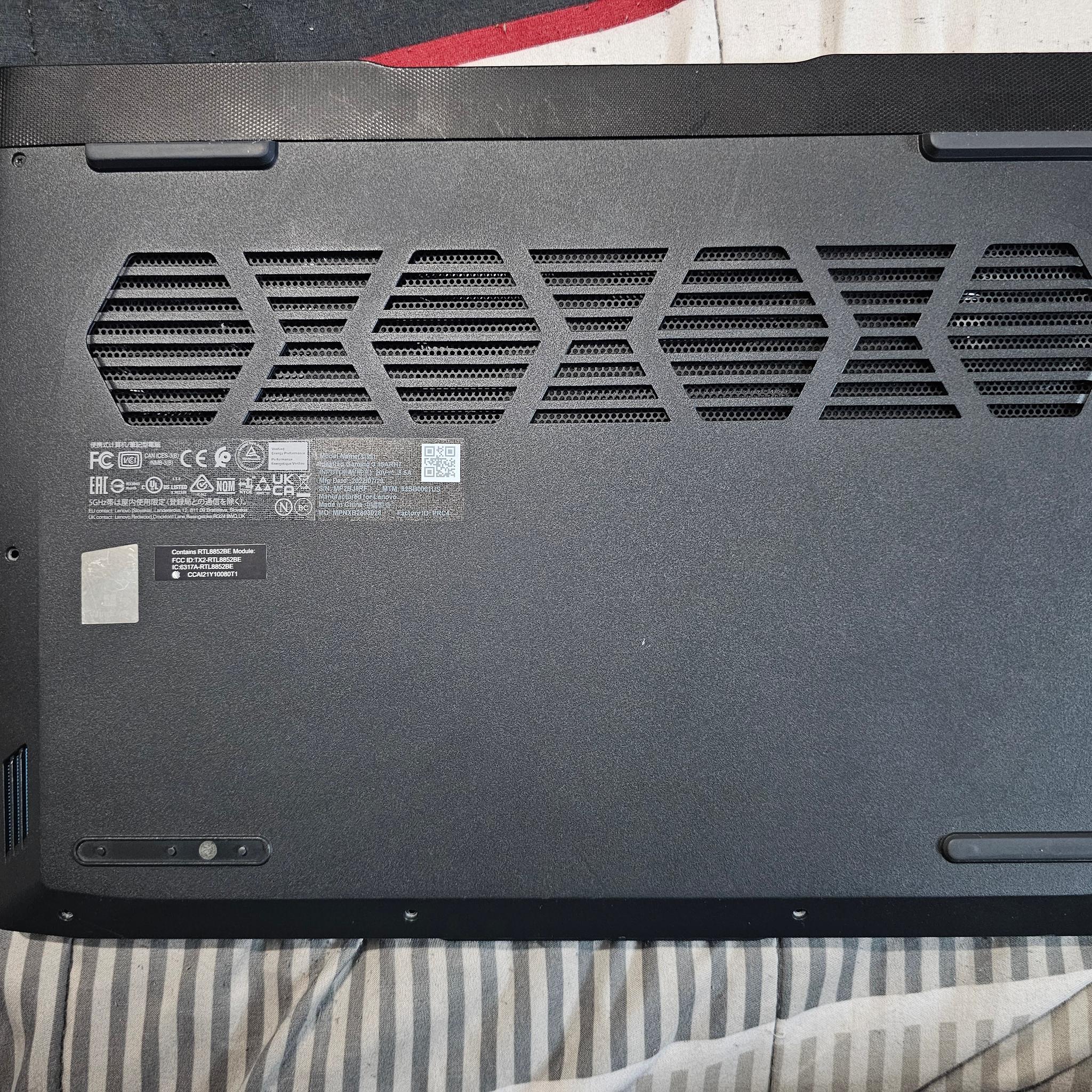 IdeaPad Gaming 3 14ARH7 Gaming Laptop DDR5 Ram