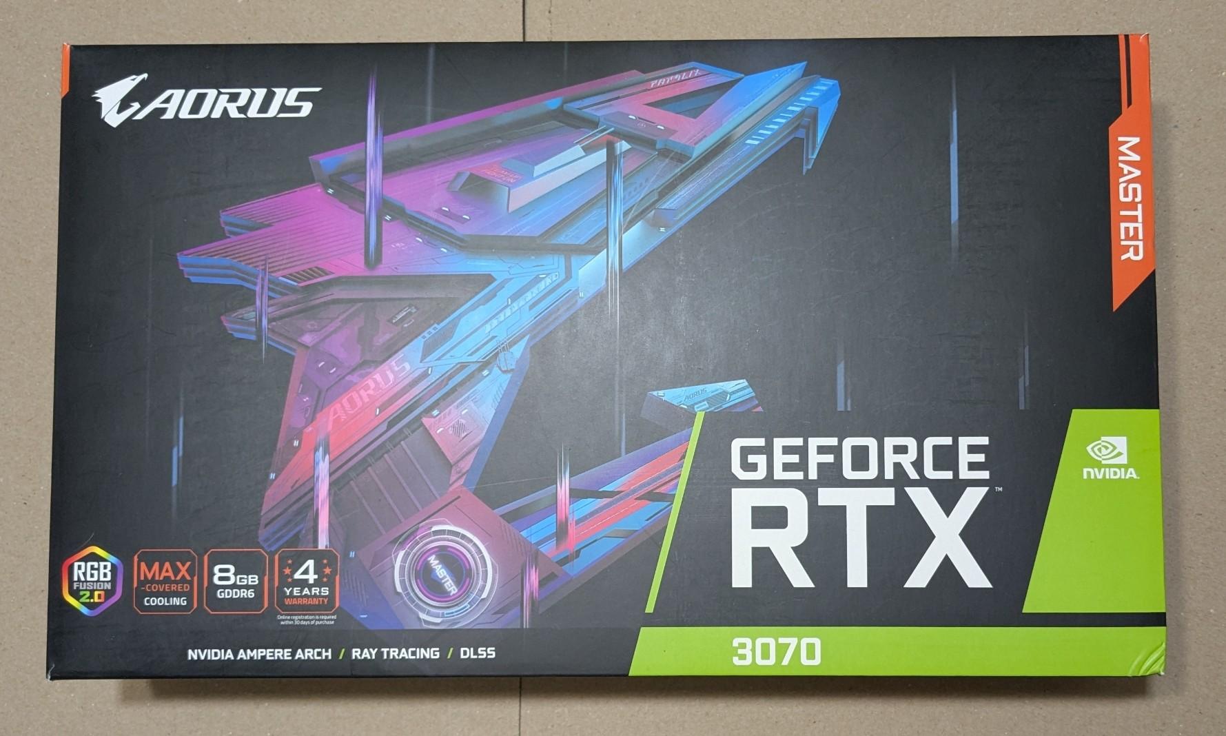 RTX 3070 Aorus