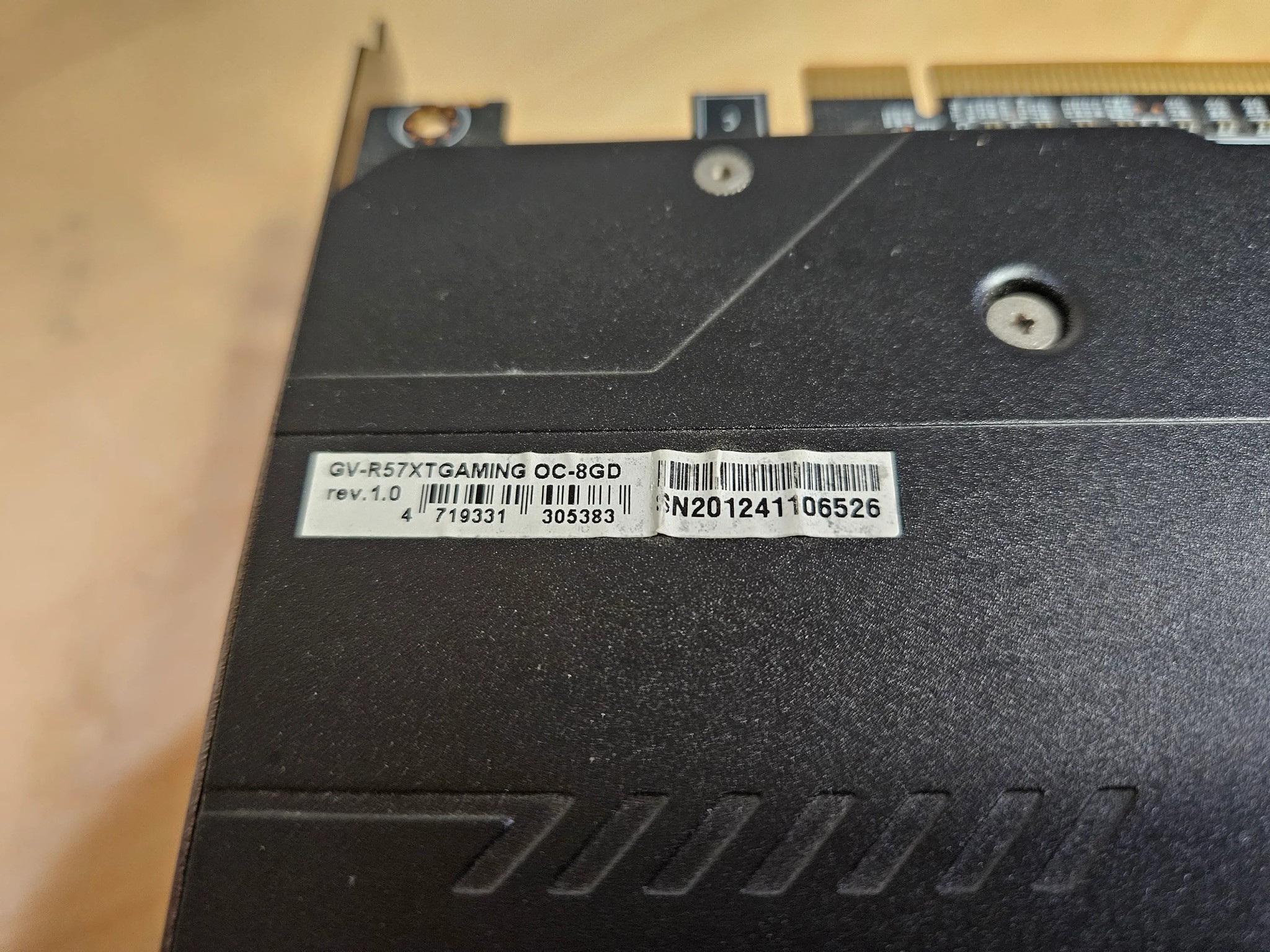 Gigabyte RX 5700 XT GAMING OC 8GB Graphics Card