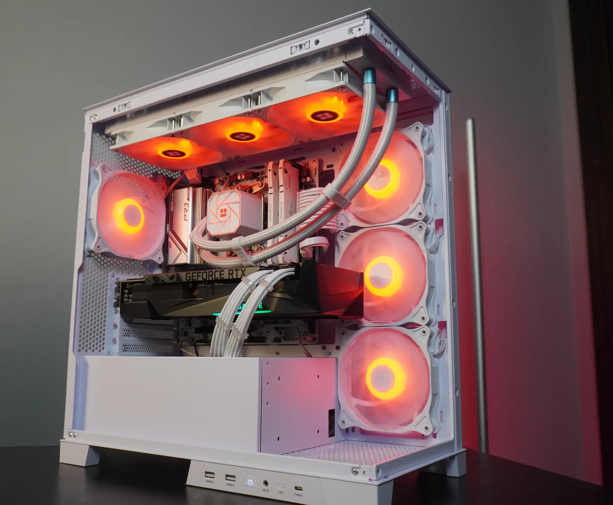 🤍AESTHETIC BEAST🤍 1440p Ready 💚 RTX 3080 10GB 🧡 Ryzen 7 5800x3d | 32GB DDR4 | 1TB NVME | WIFI
