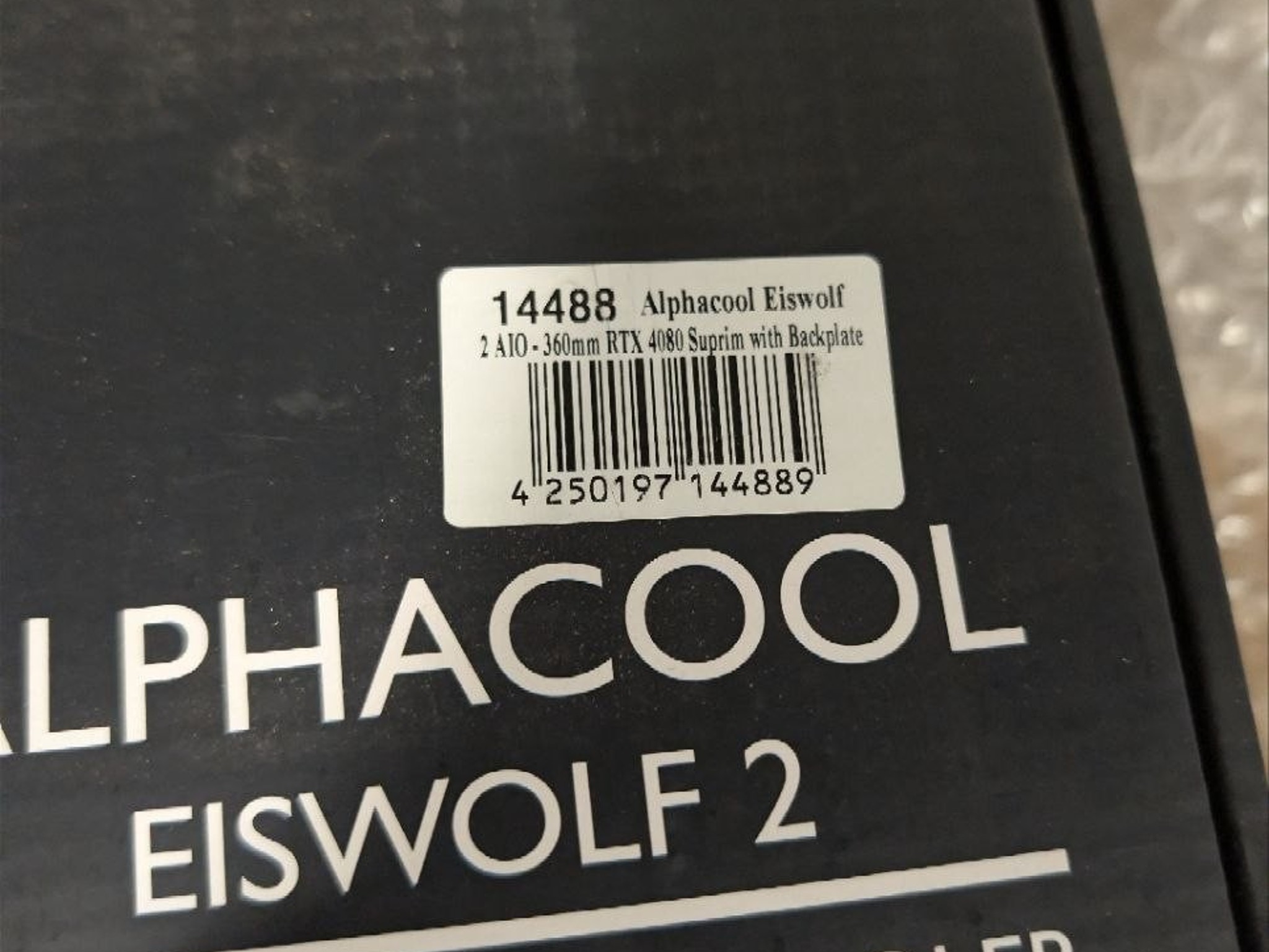Alphacool Eiswolf 2 AIO - 360mm RTX 4080 Suprim with Backplate (14488)