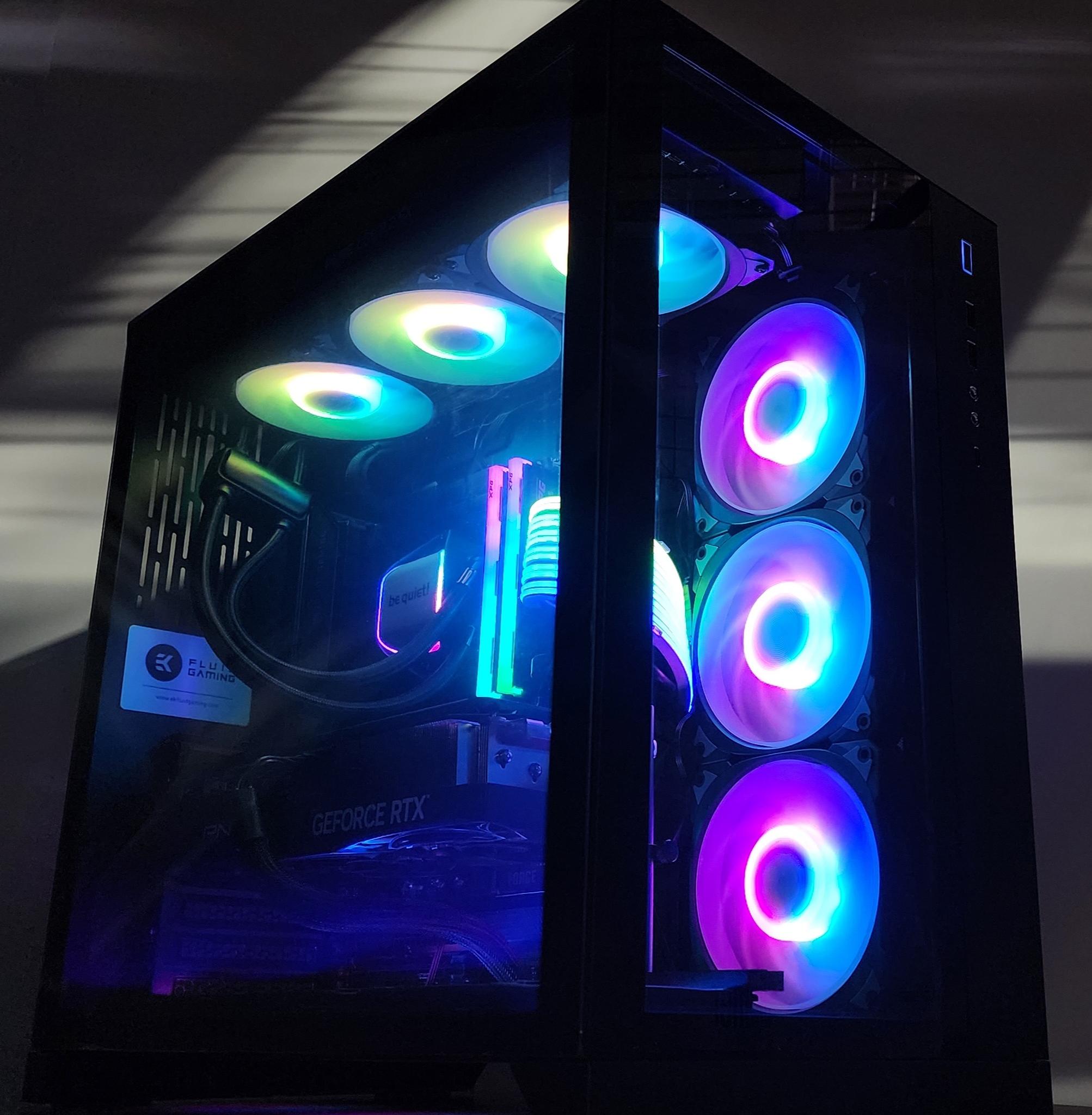 Gaming PC i7-14700KF 32GB RAM 2TB SSD RTX 5070 Ti 16GB Windows 11 Computer