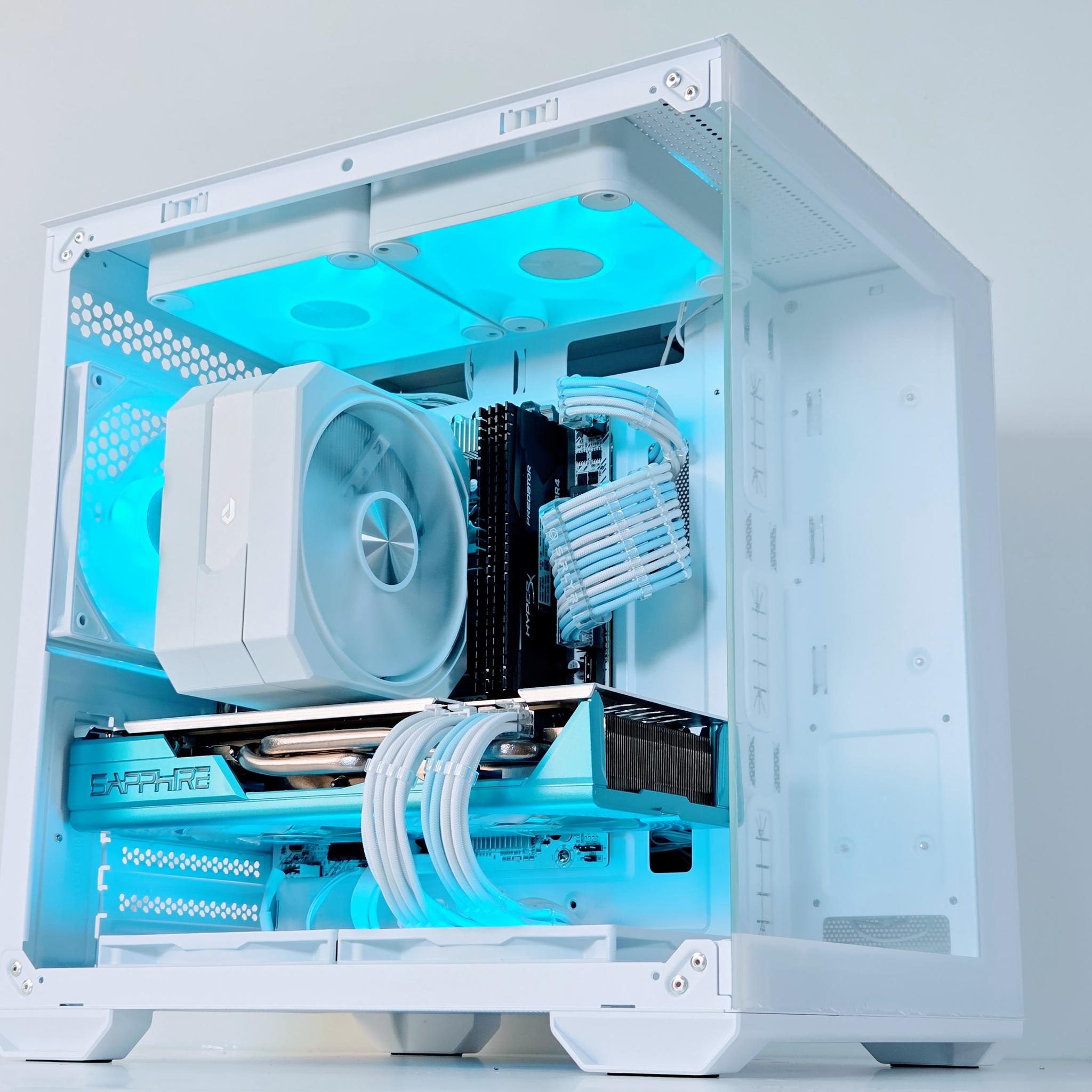 🤖⚪️🔵 R2-D2❄️Gaming PC❄️AMD RX 580 8GB❄️Intel Xeon E5-2680 V3 12-core  ❄️16GB DDR4❄️512G
