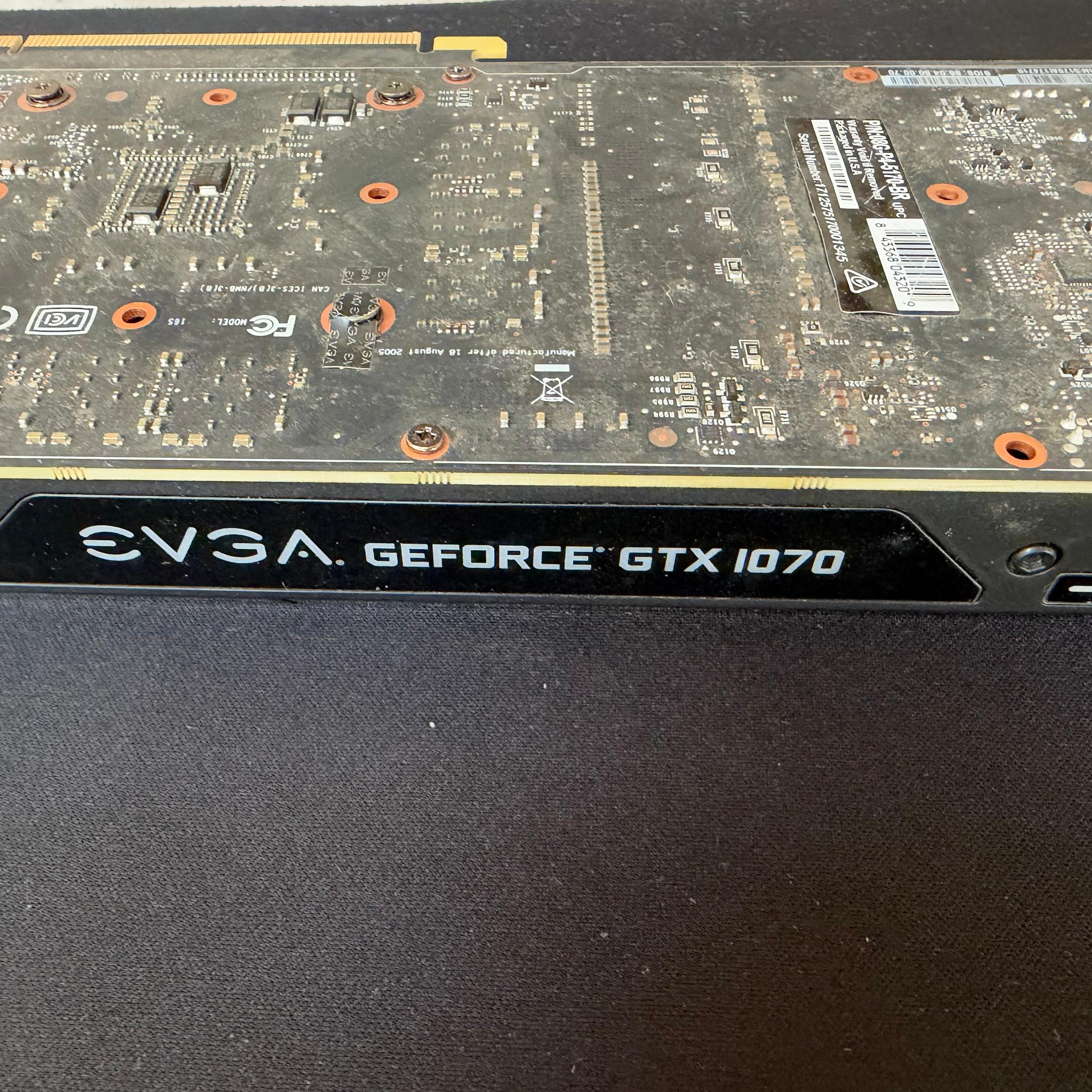 EVGA GeForce GTX 1070 GAMING 8GB GDDR5 Graphics Card (08G-P4-5170-KR)