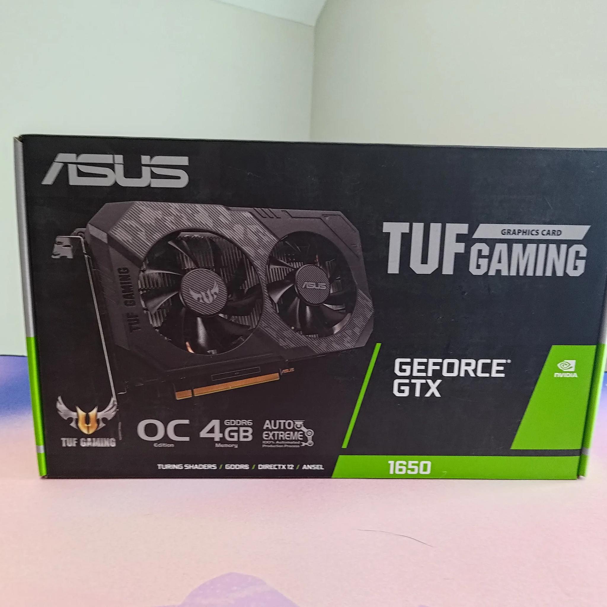 Asus TUF GTX 1650 Graphics Card