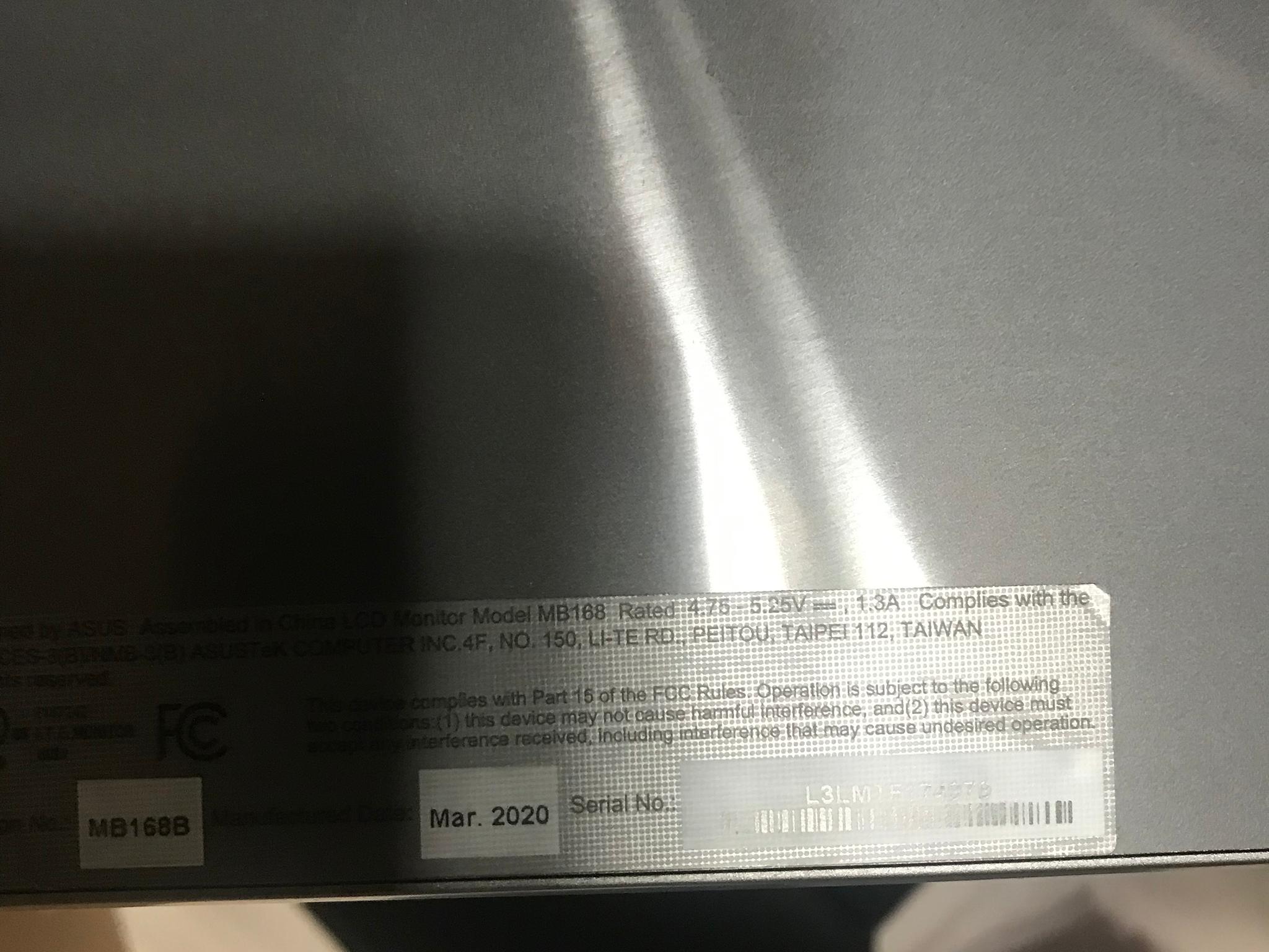 Asus portable monitor