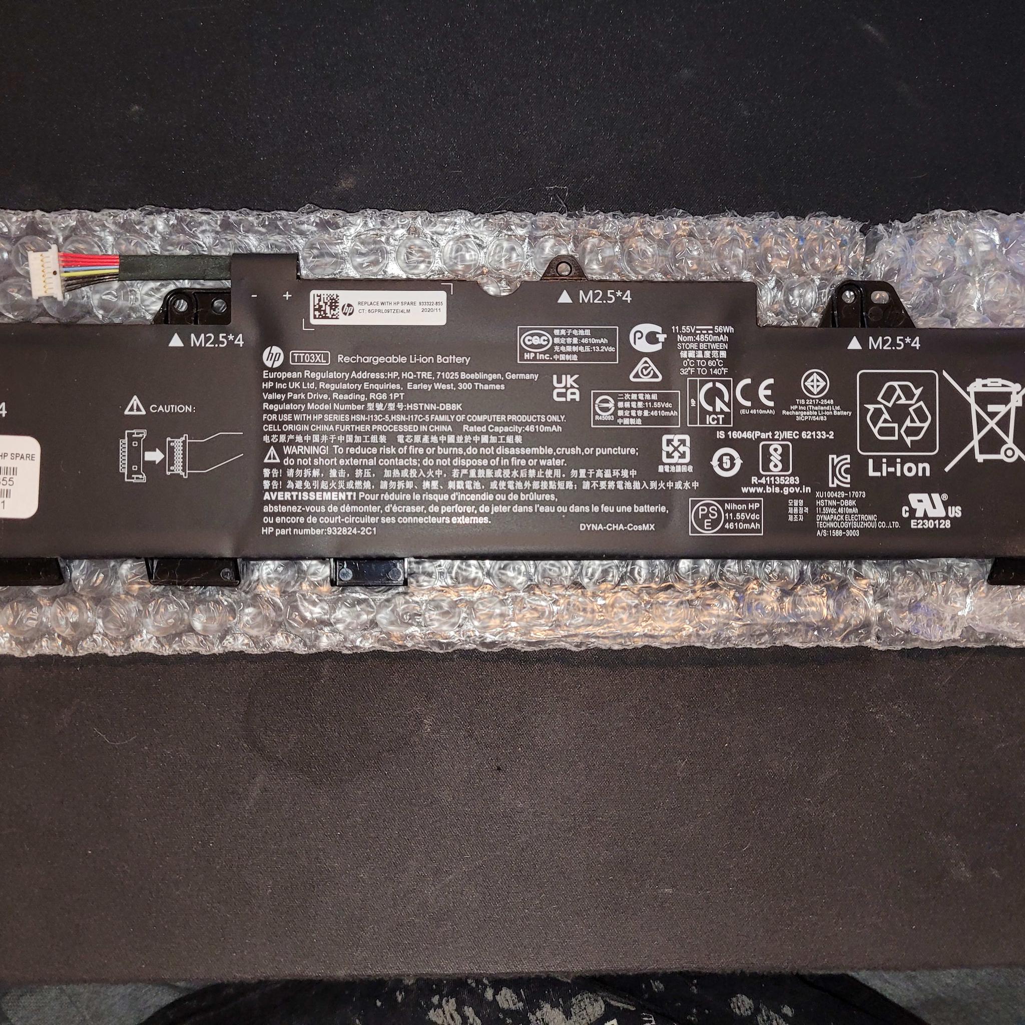 Replacement Laptop Battery 933322-855 | Fits In Most EliteBooks & ZBooks