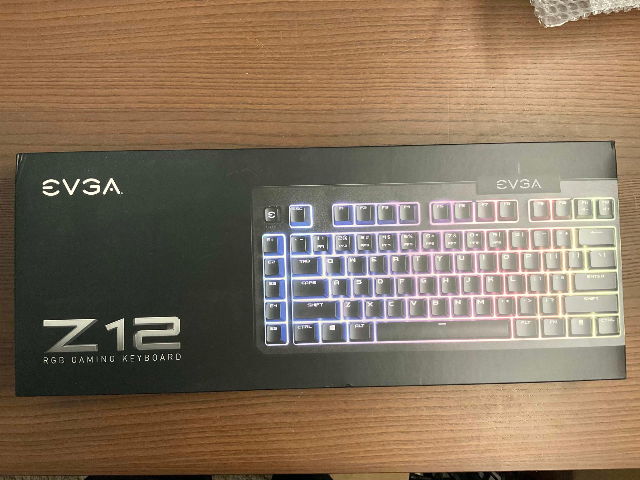 EVGA Z12 RGB Spill-Resistant Keyboard