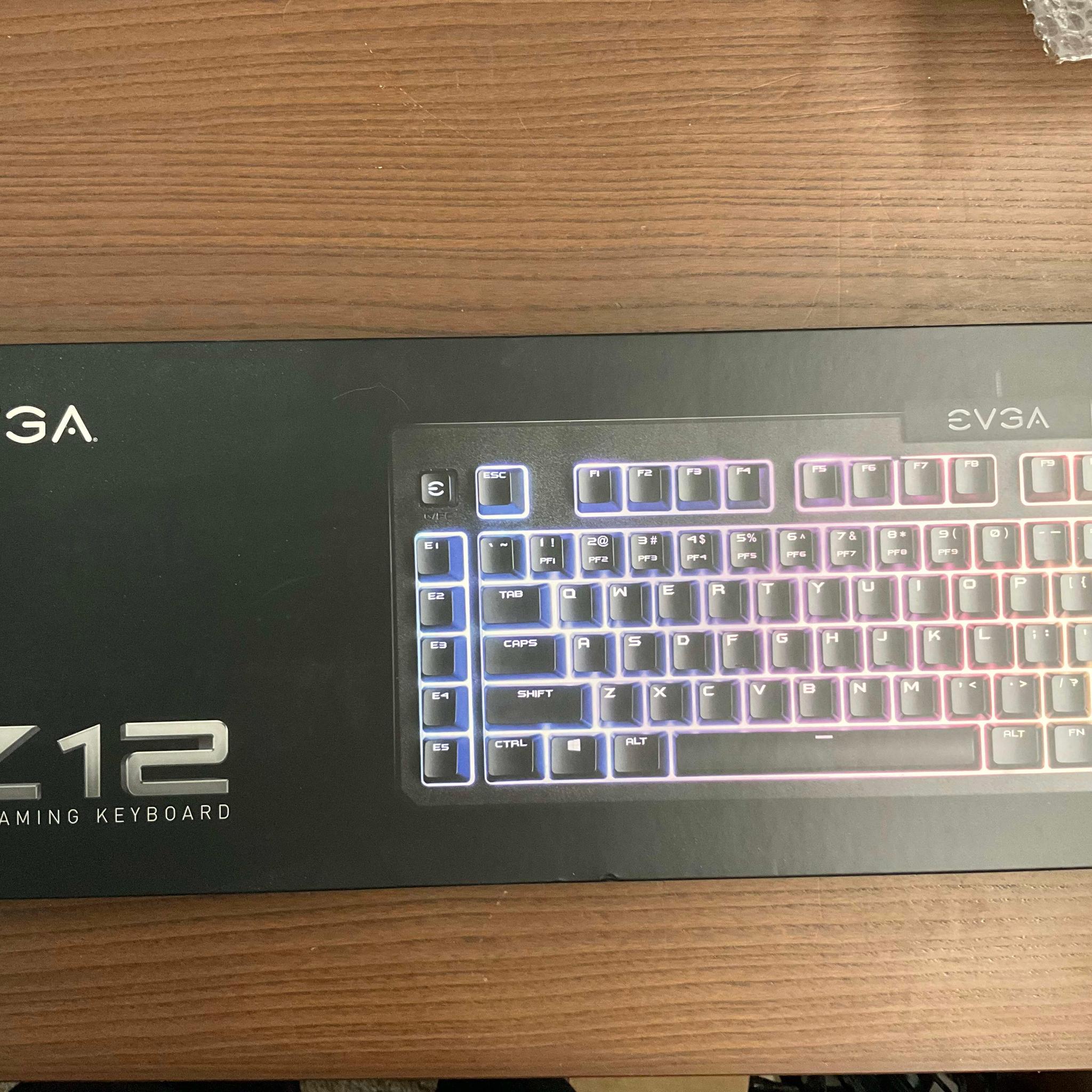 EVGA Z12 RGB Spill-Resistant Keyboard