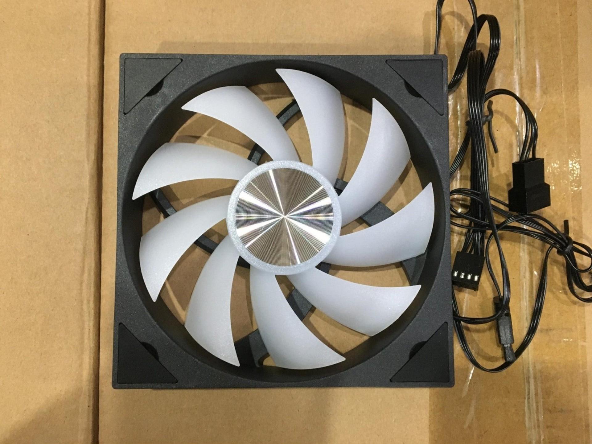 Bitspower 120mm ARGB PC Case Fans BPAS-1225B-DRGB 6 Pack - New