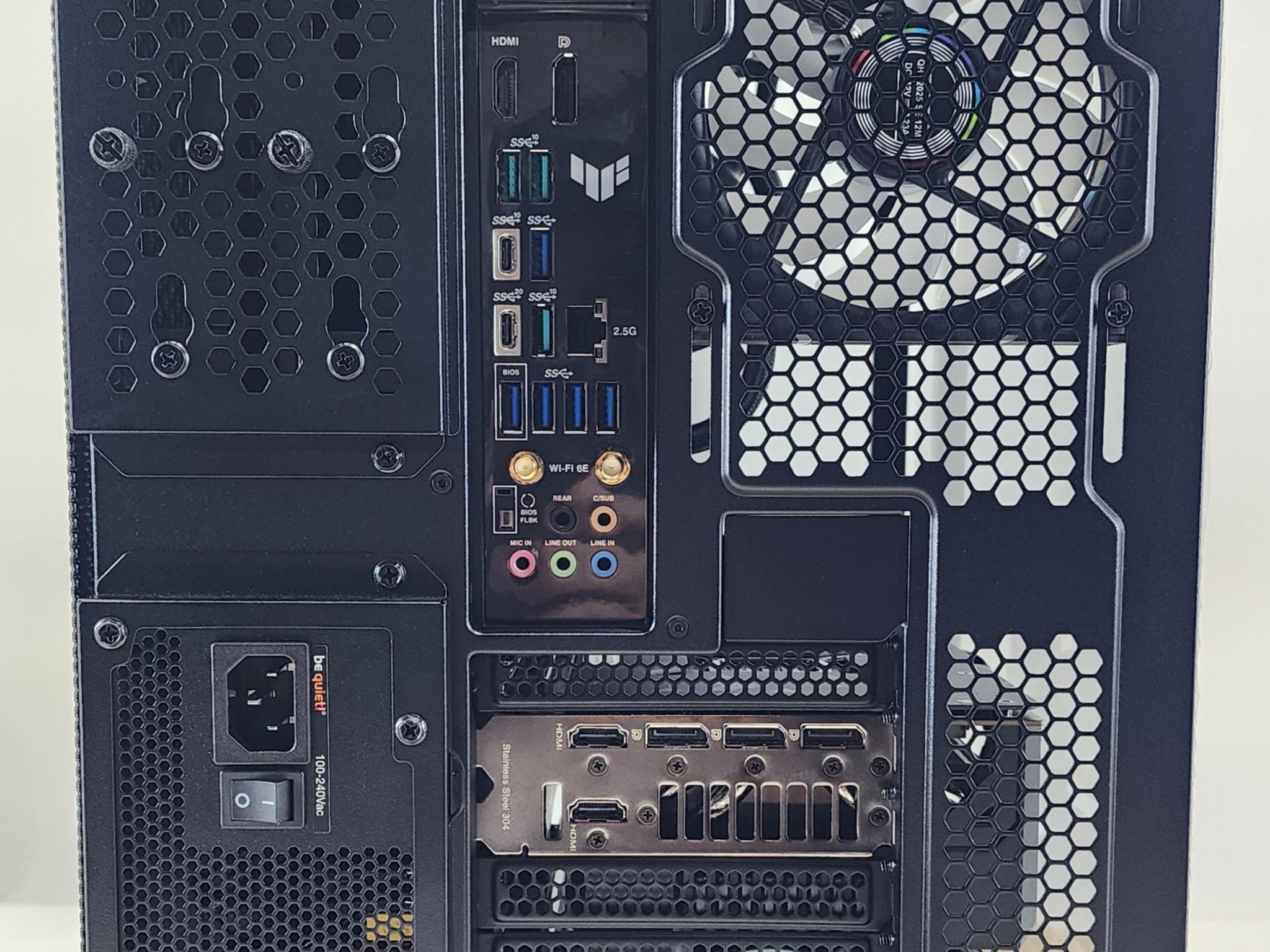Gaming PC Ryzen 9 9950X3D 32GB RAM 2TB SSD RTX 4080 SUPER 16GB Win11 Computer