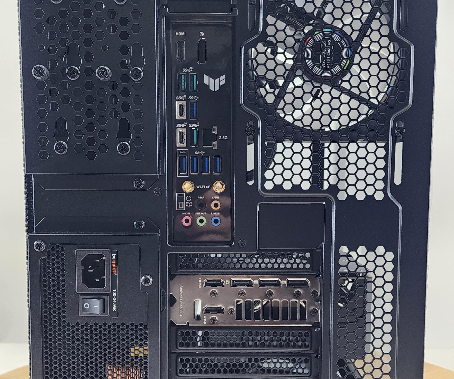 Gaming PC Ryzen 9 9950X3D 32GB RAM 2TB SSD RTX 4080 SUPER 16GB Win11 Computer