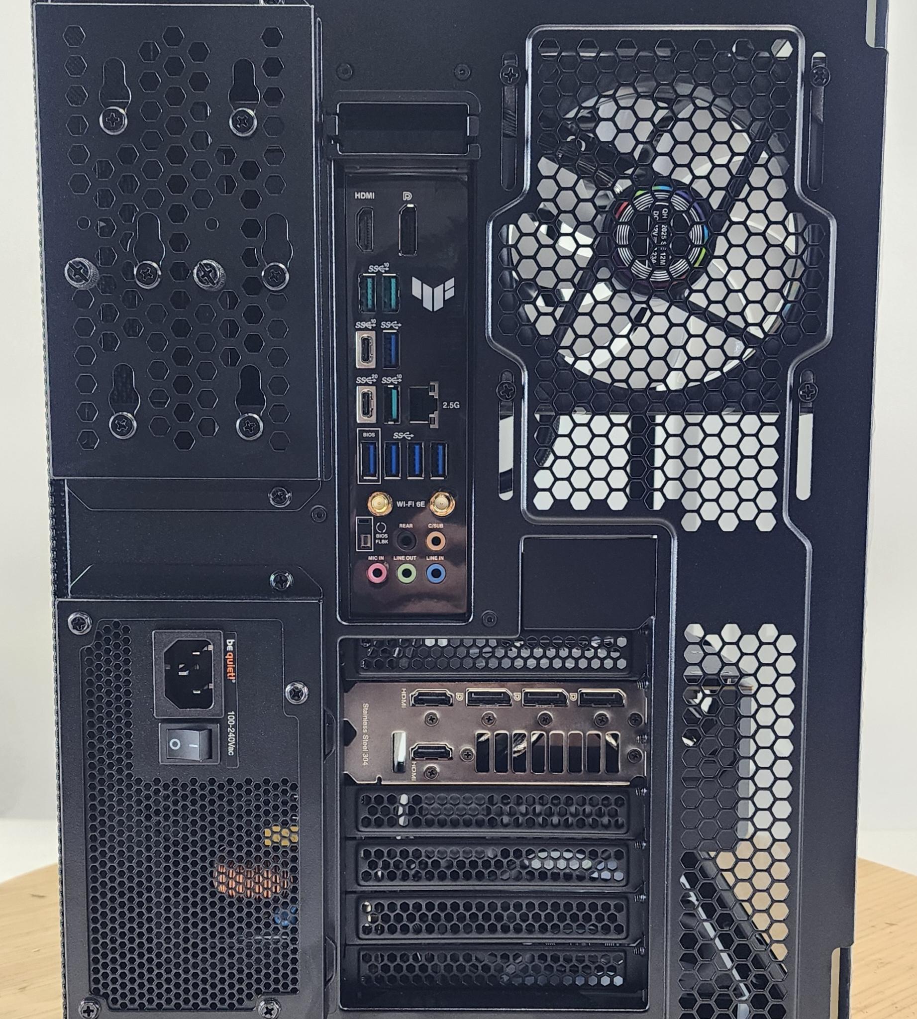 Gaming PC Ryzen 9 9950X3D 32GB RAM 2TB SSD RTX 4080 SUPER 16GB Win11 Computer