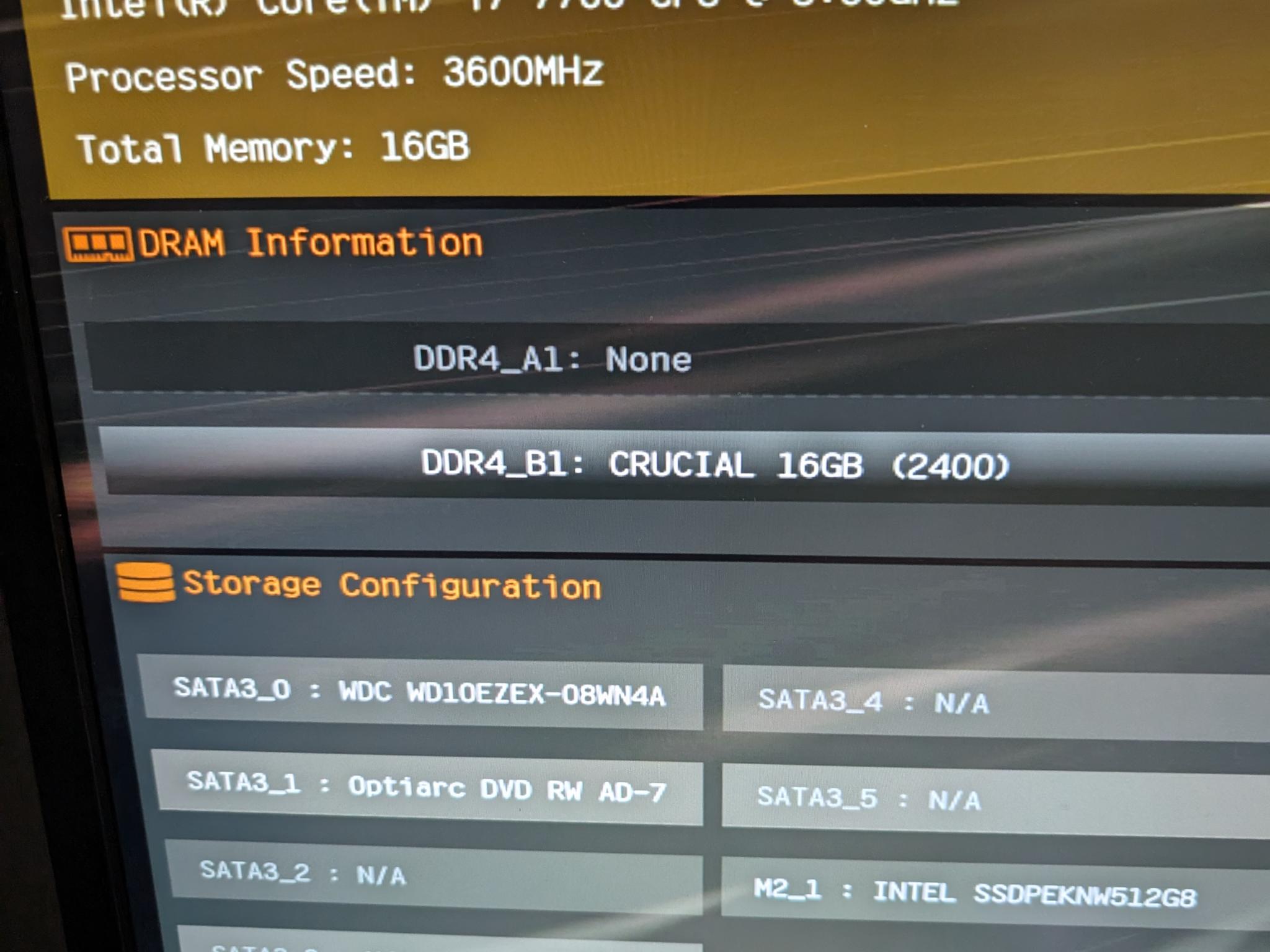 AsRock B250 + Intel Core i7 7700 + Nvidia GTX 1060 3GB
