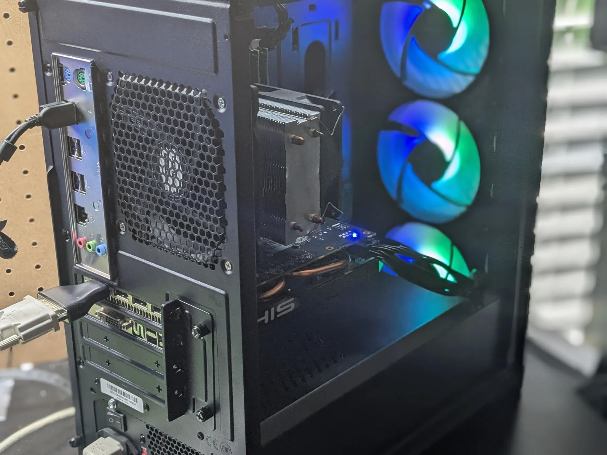 100 FPS Fortnite | 180 Day Warranty | 8 Core Xeon, 16GB RAM, 480GB SSD, RX 570 4GB, RGB, Wifi, Win10