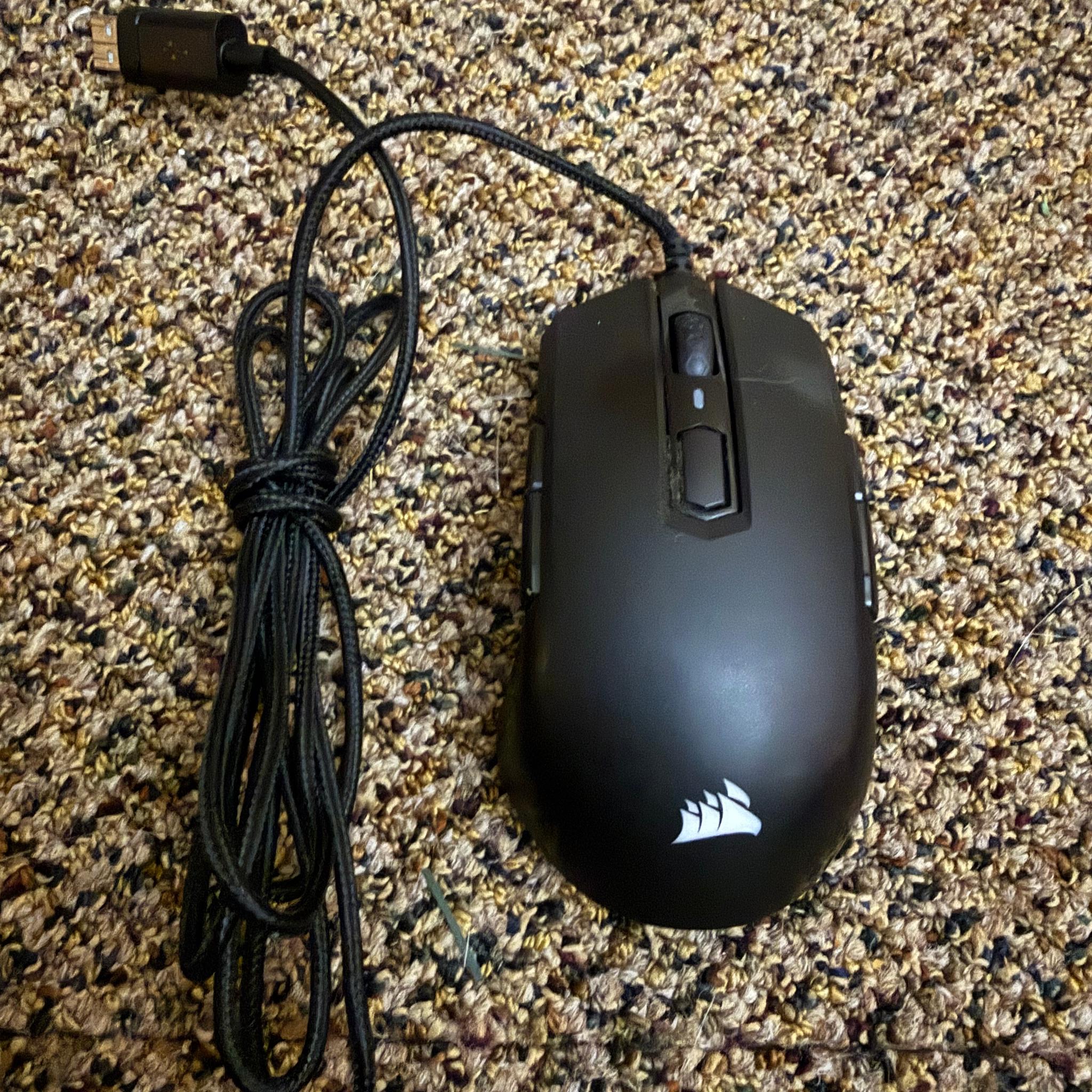CORSAIR K55 RGB Keyboard and Corsair Harpoon Mouse Bundle