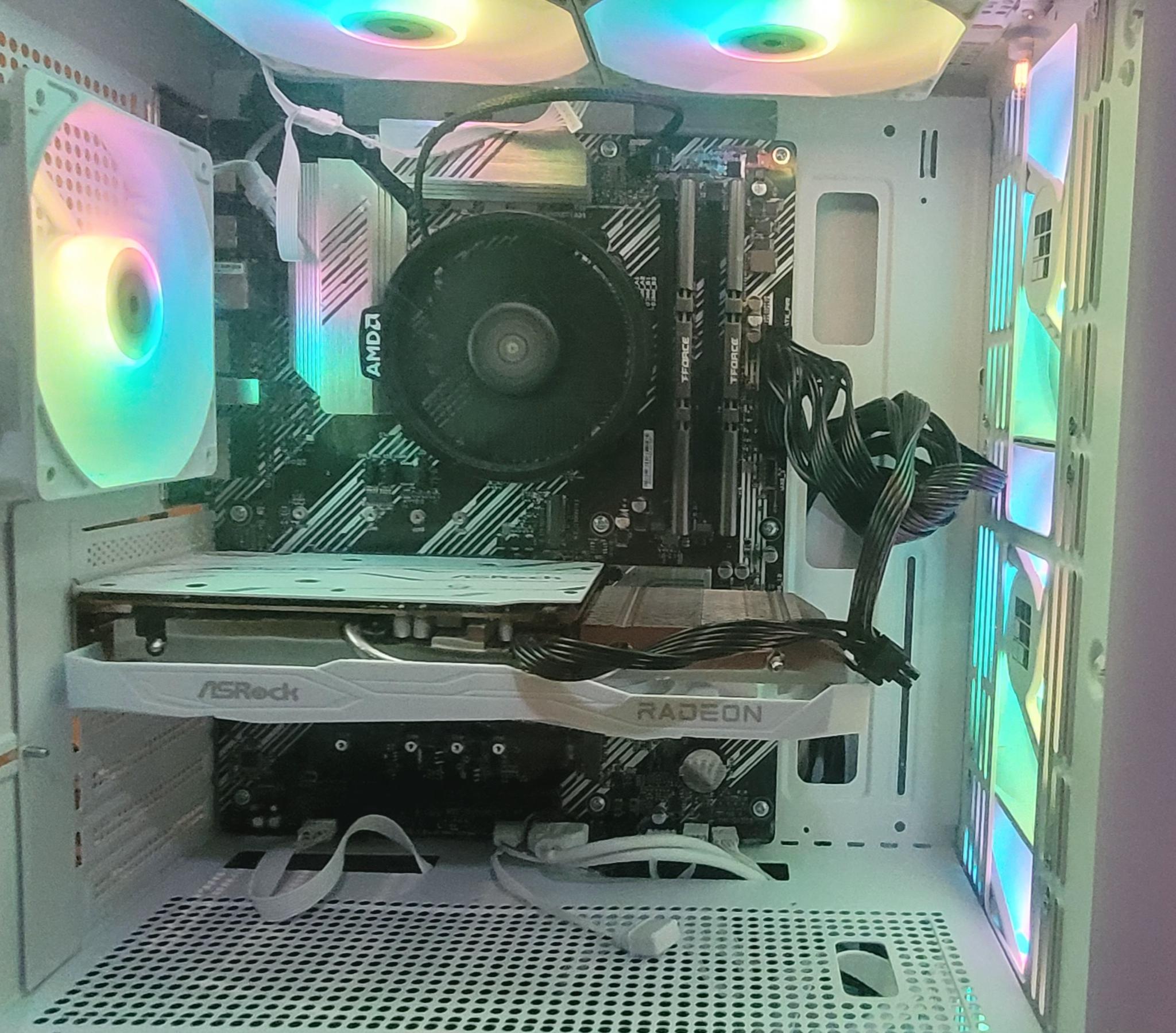 Custom Built PC - AMD Ryzen 5 3600 | AMD Radeon RX 6600 | Windows 11 Home