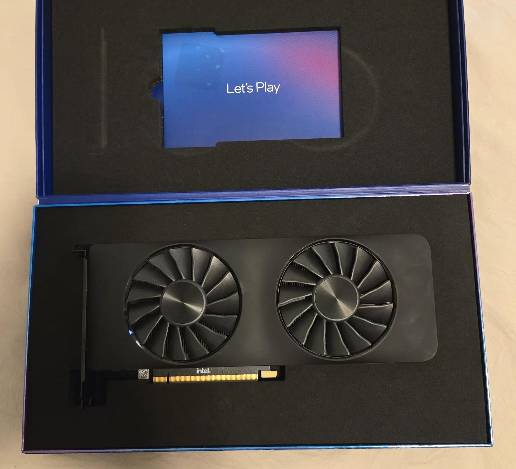 Intel Arc A750. Limited edition! 8gb. Reference Card.
