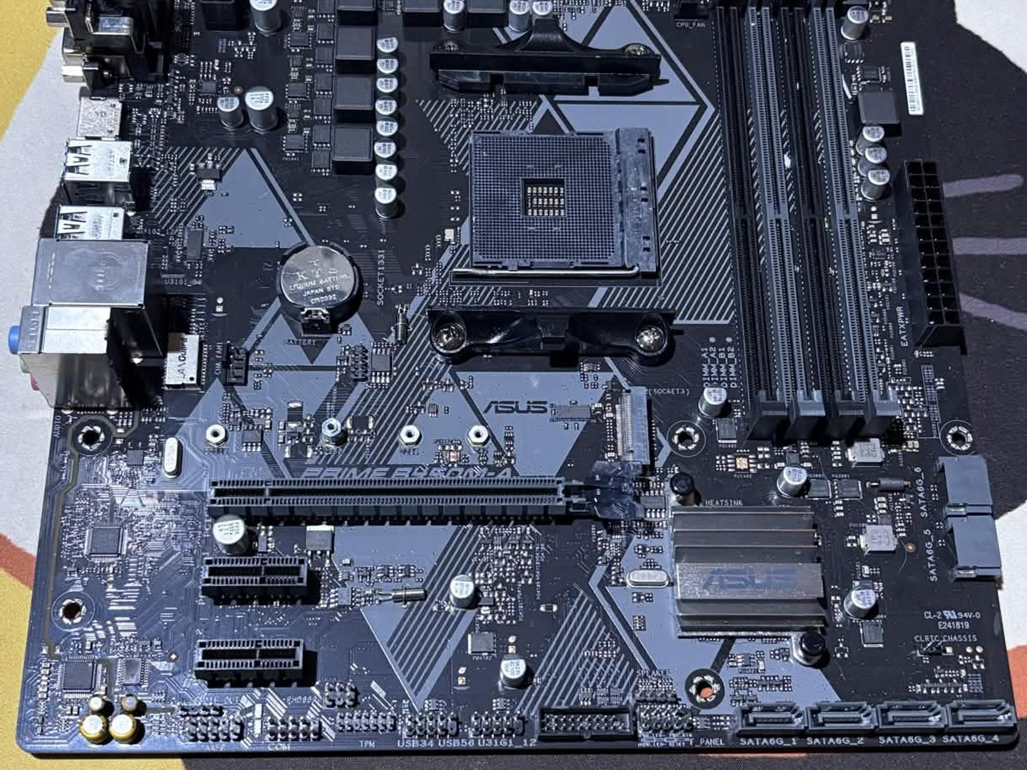 🐈‍⬛ ASUS B450M-A – AM4 Micro-ATX Motherboard