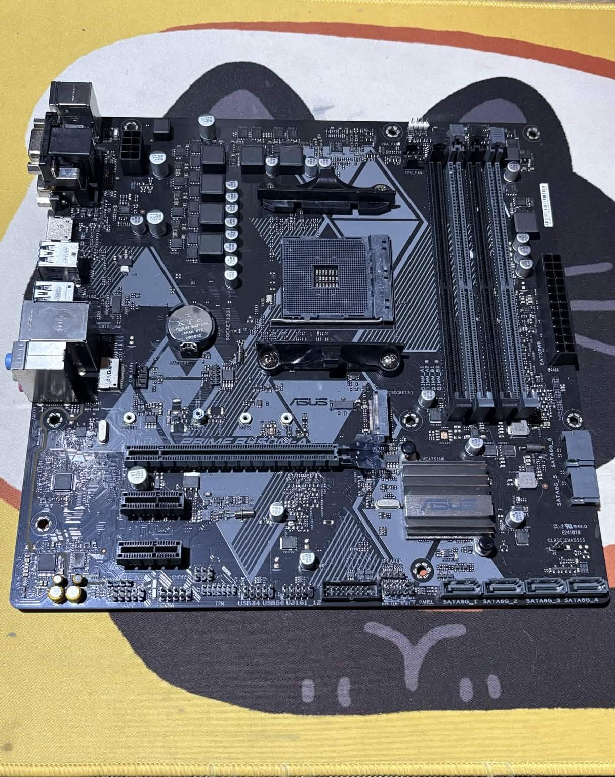 🐈‍⬛ ASUS B450M-A – AM4 Micro-ATX Motherboard