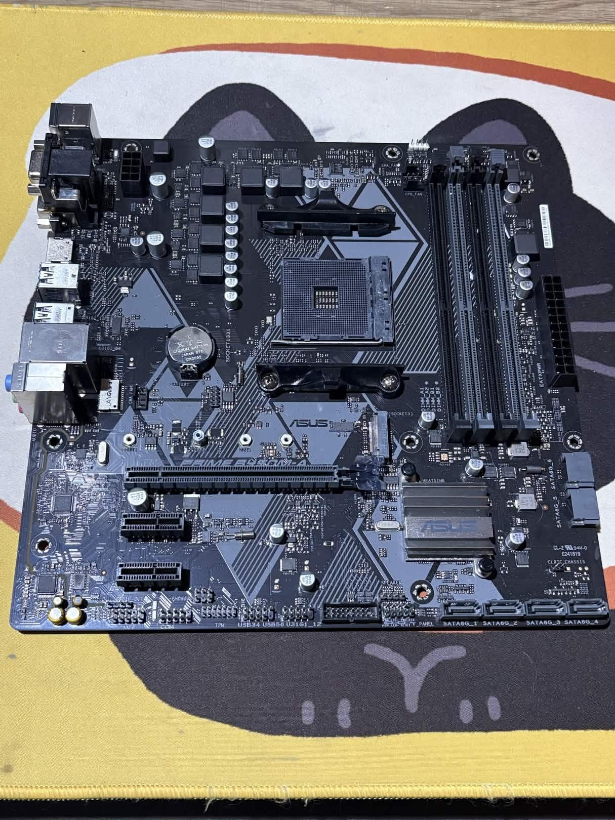 🐈‍⬛ ASUS B450M-A – AM4 Micro-ATX Motherboard
