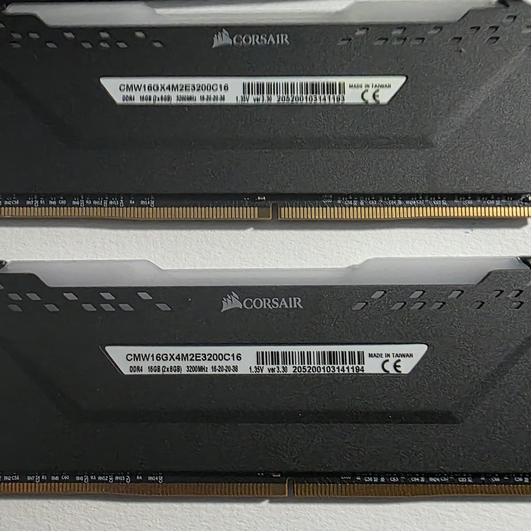 Used Corsair DDR4 16GB