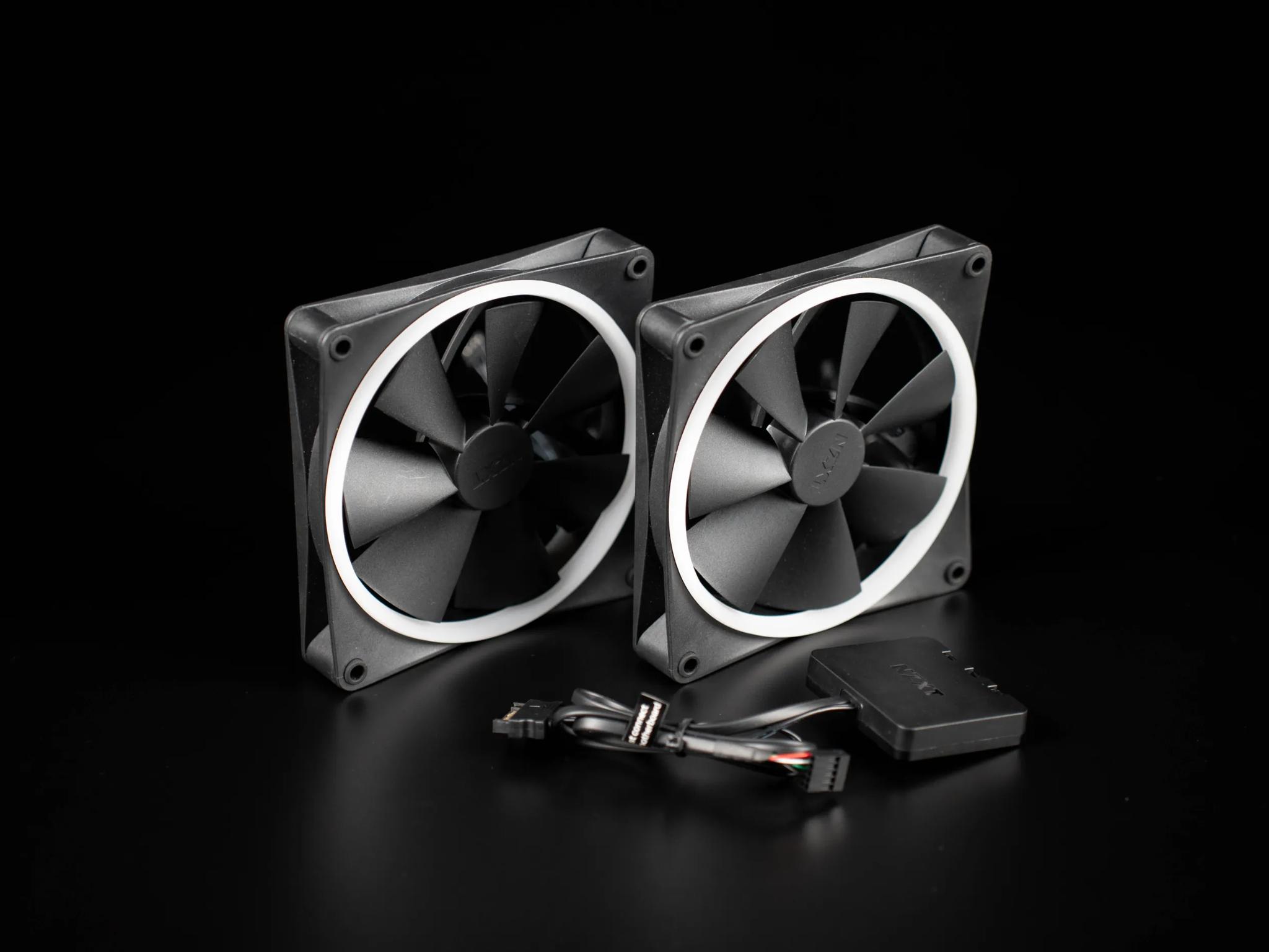 NZXT F140RGB 2 Pack + Controller