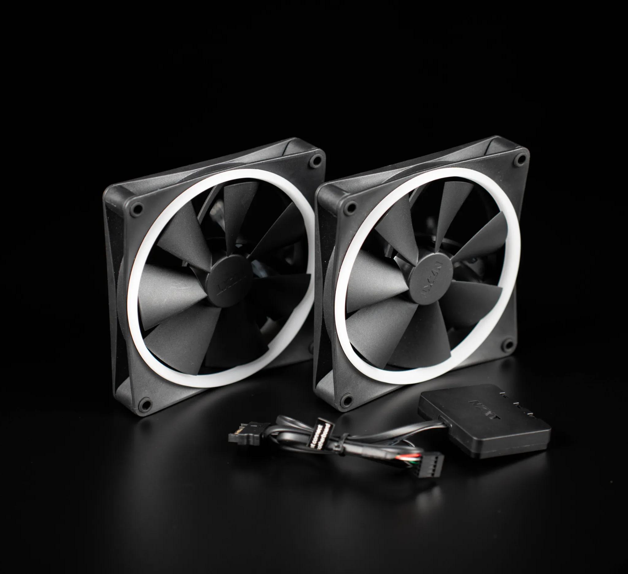 NZXT F140RGB 2 Pack + Controller