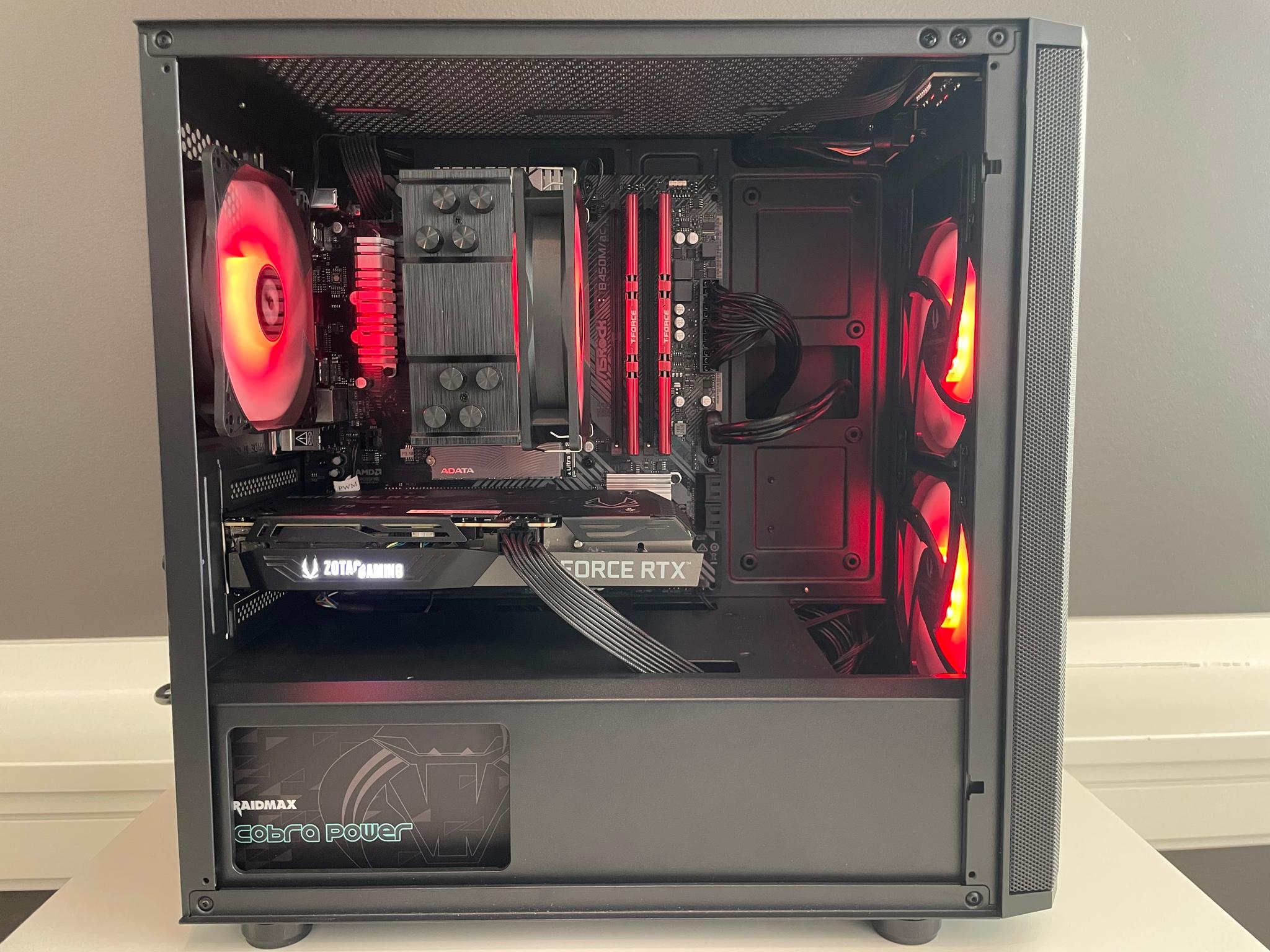 Gaming PC| Ryzen 5 3600x| RTX 3060TI| 16GB RAM|