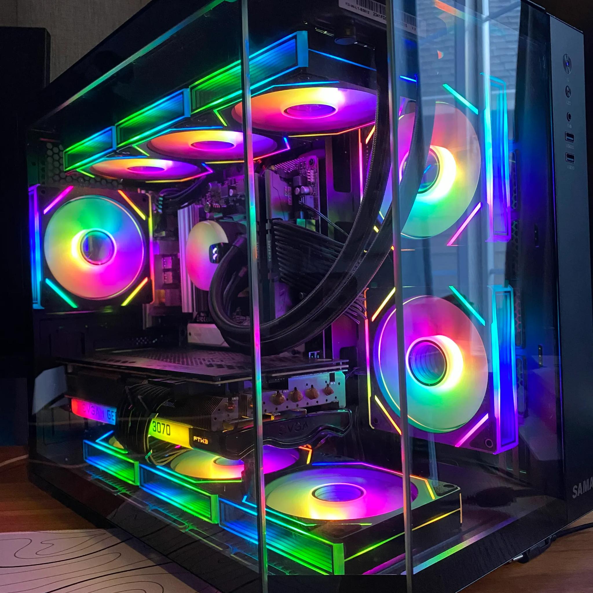 🔥Custom Gaming PC🔥 - Ryzen 5 5600X, 32GB DDR4 3600MHz, RTX 3070 FTW Ultra 3