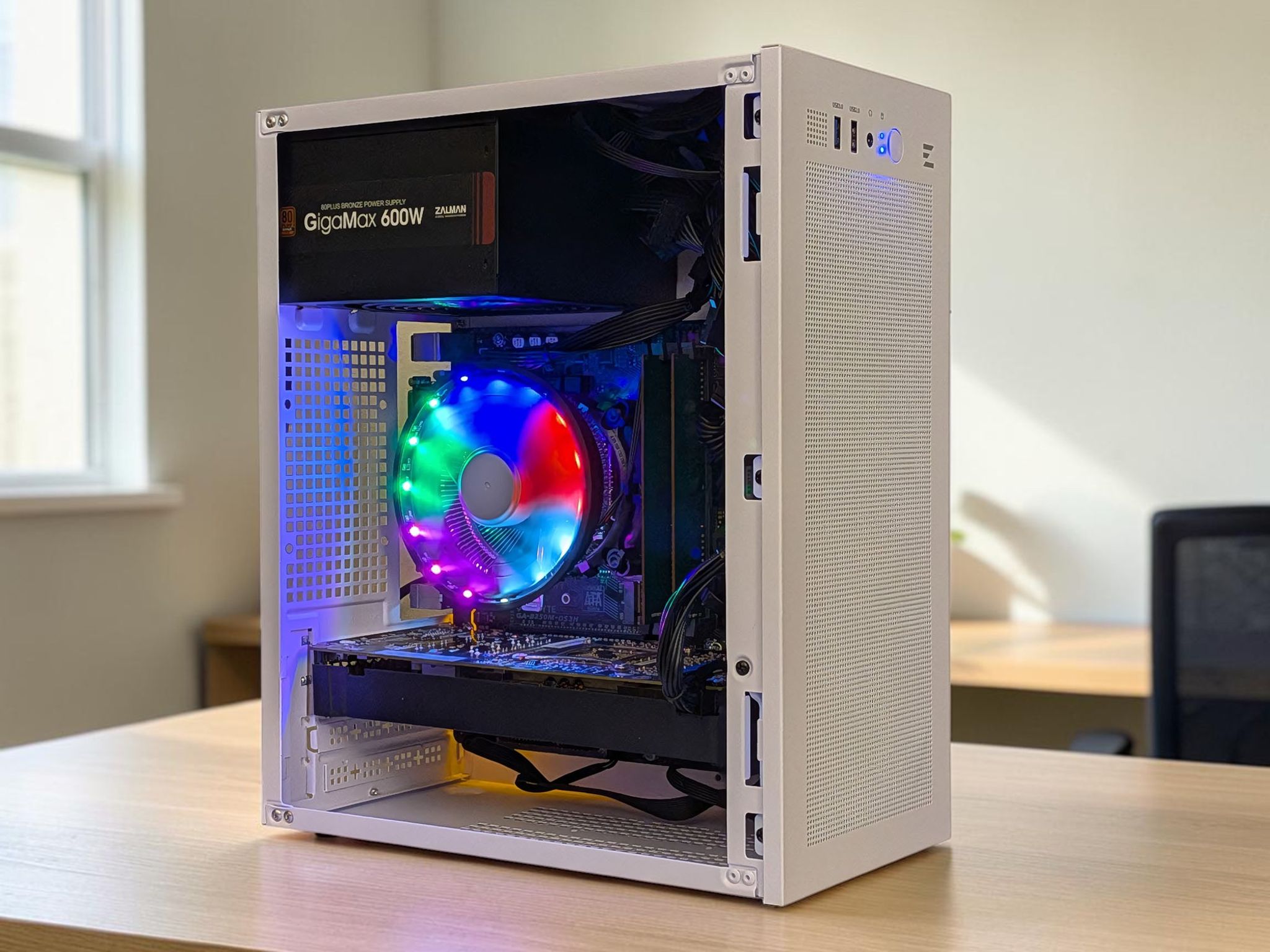 ⚡ TINY but MIGHTY Gaming PC! GeForce GTX 1060, Core i5-7500, 16GB RAM, 256GB SSD, WIFI, WIN 11 PRO