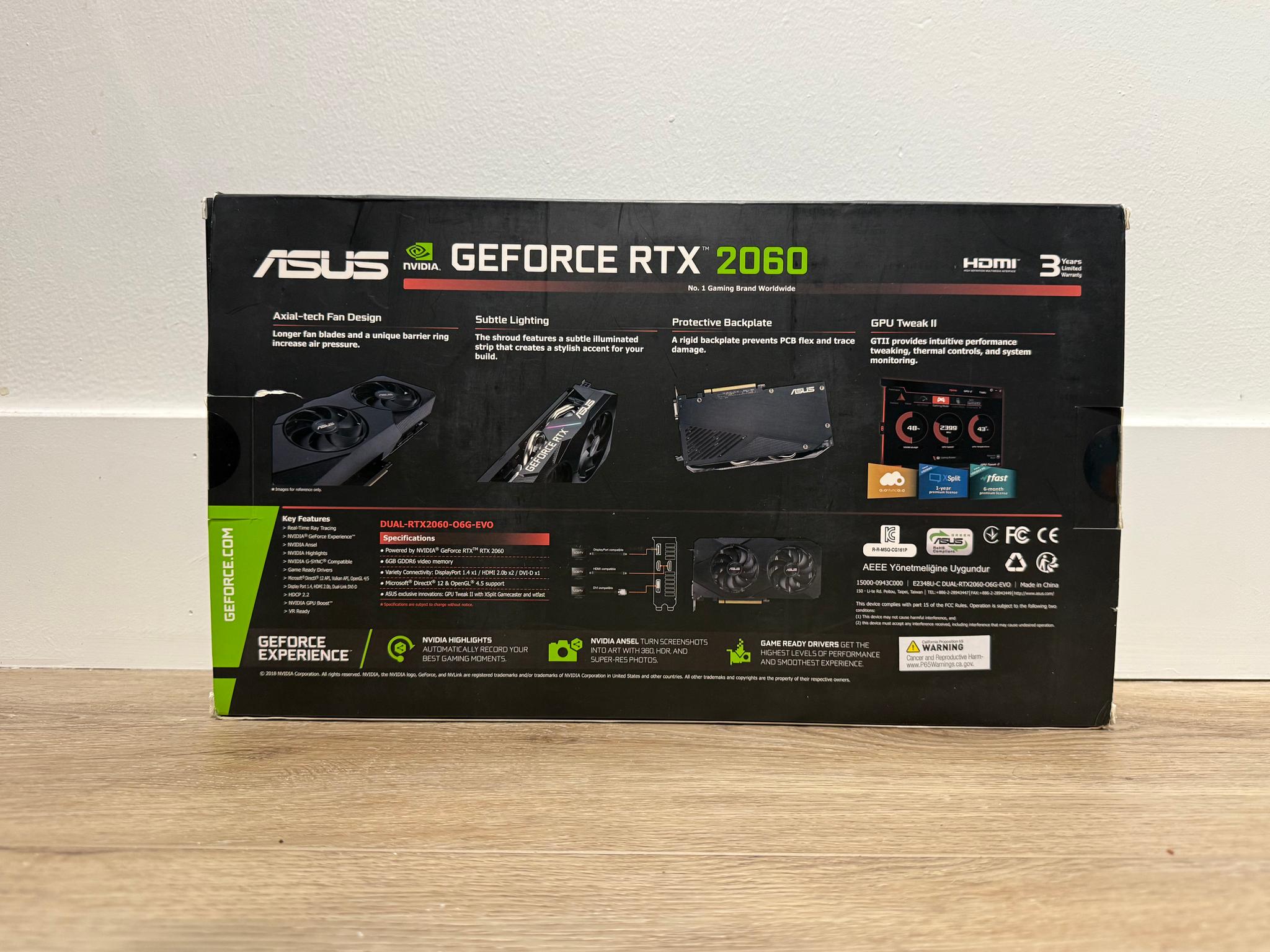 NVIDIA Geforce RTX 2060