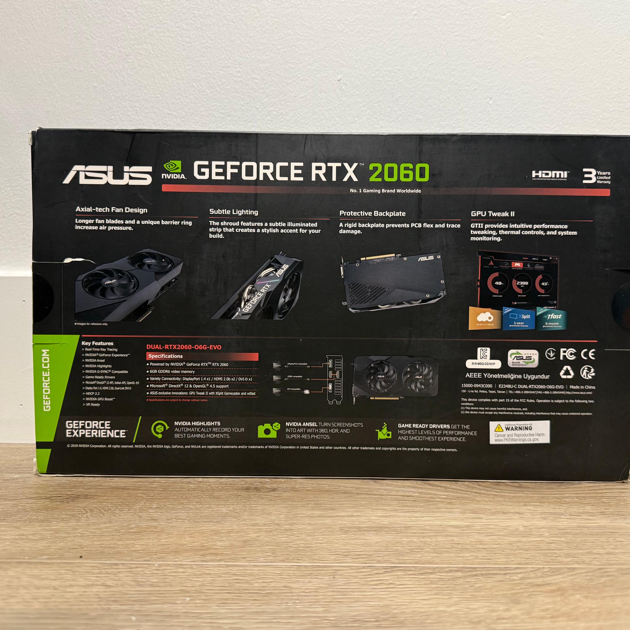 NVIDIA Geforce RTX 2060