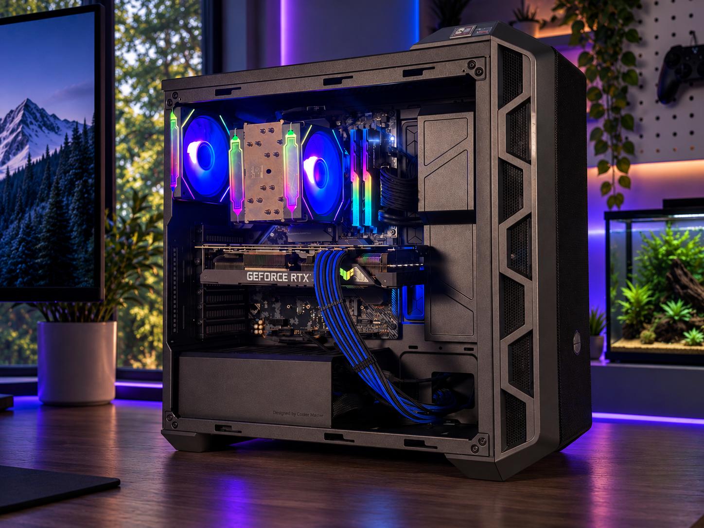 🌍 EVENT Gaming PC | RTX 3080 TI | Ryzen 7 5800x | 32GB RAM | 2.25 TB TOTAL | WiFi & BT | FREE SHIP