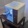 Mini ITX tiny fishtank! 5060 Ti 16GB + 9600X