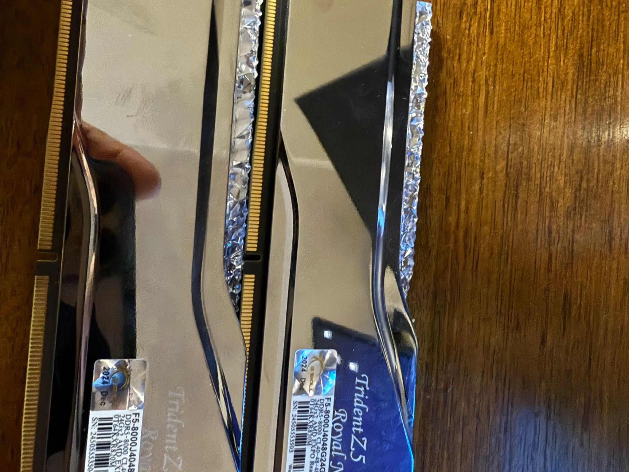 8000 Mhz G.SKILL Trident Z5 Royal Neo Series 48GB (2 x 24GB) 288-Pin PC RAM DDR5